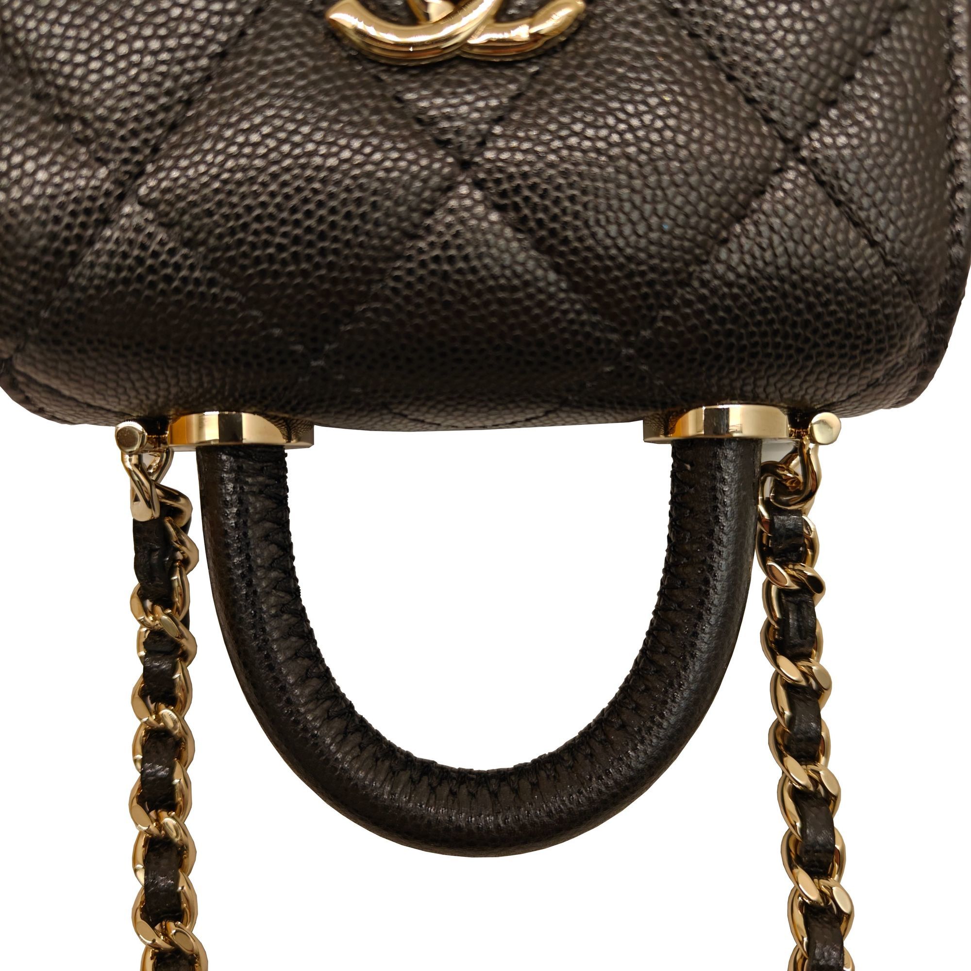 Chanel Black Caviar Leather Backpack (Pre-Owned)