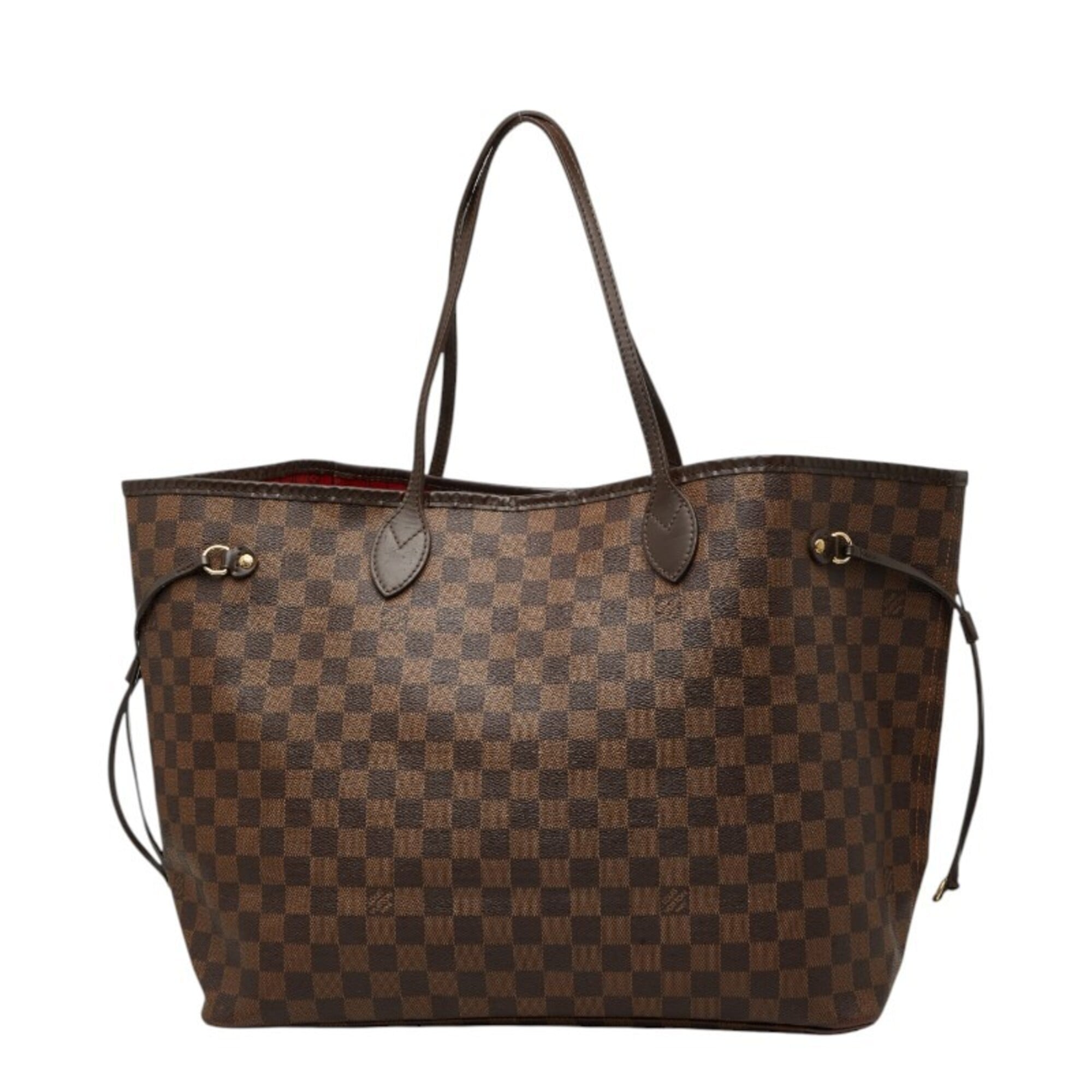 Louis Vuitton Brown Pvc Leather Tote Bag (Pre-Owned)