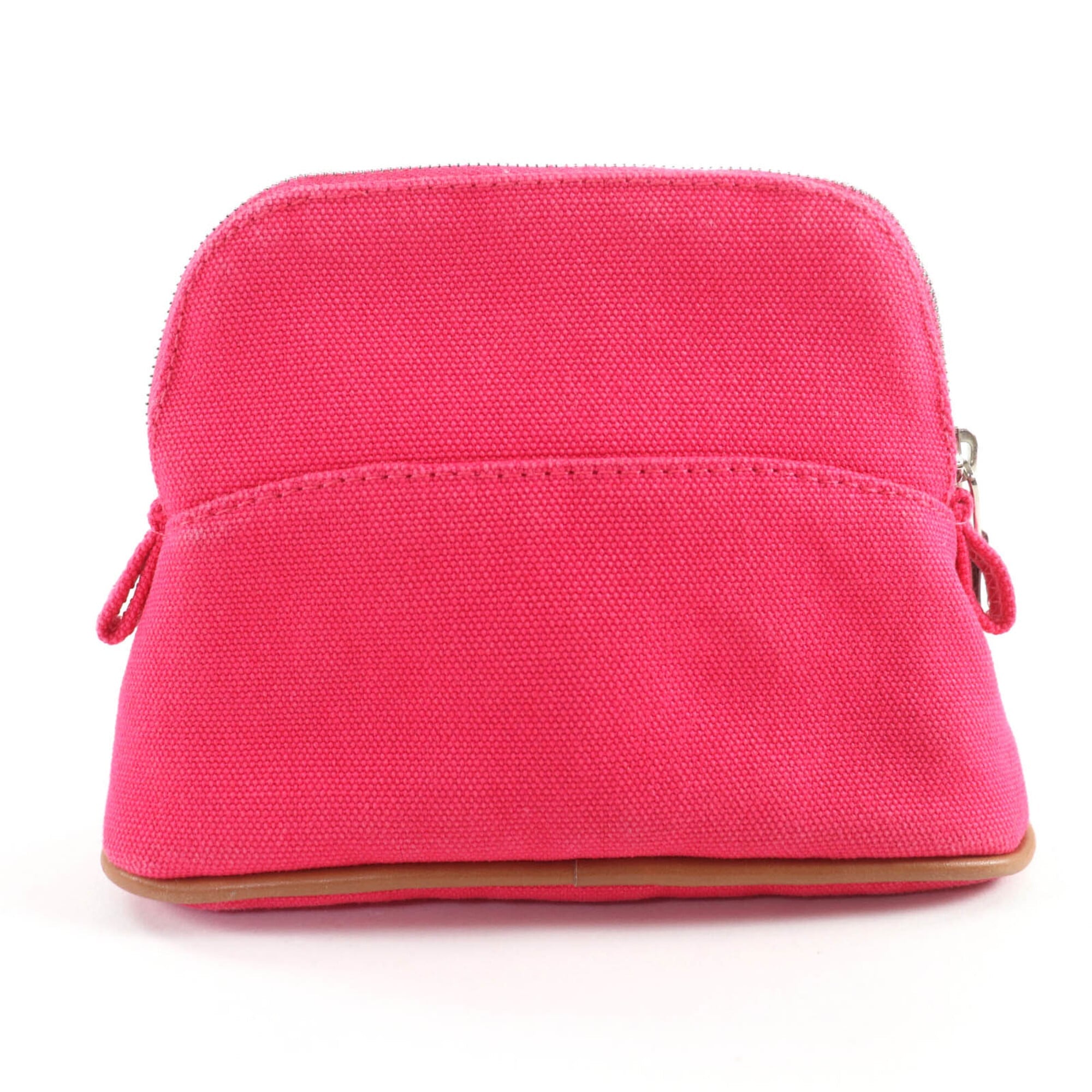 Hermes Pink Cotton Elastane Polyamide Pouch (Pre-Owned)