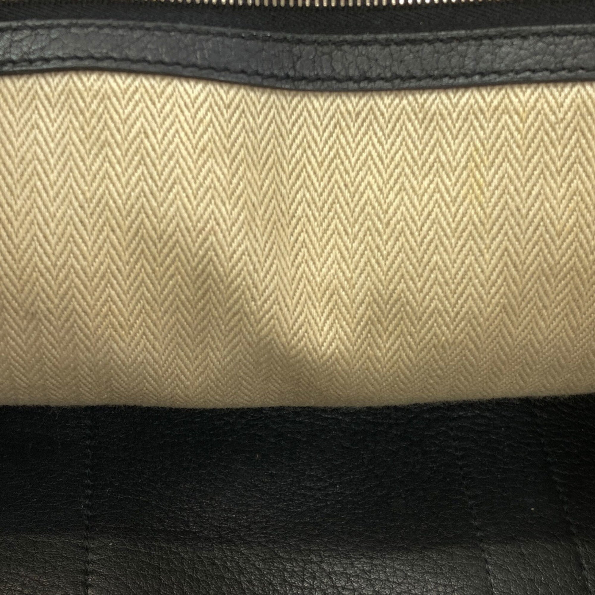 Hermes Black Negonda Leather Handbag (Pre-Owned)