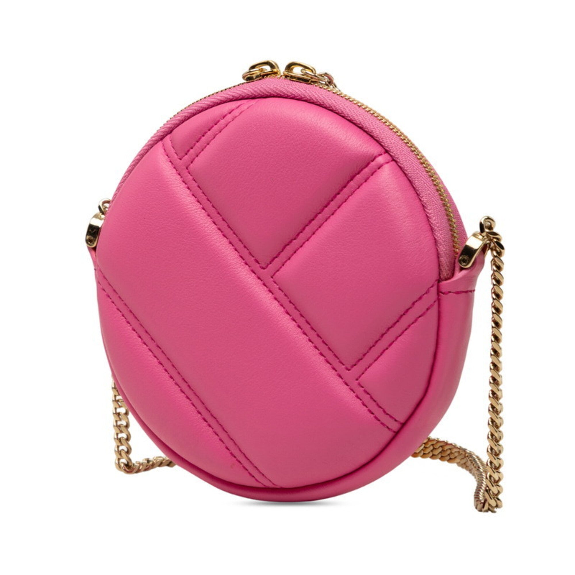 Bvlgari Pink Leather Pochette (Pre-Owned)