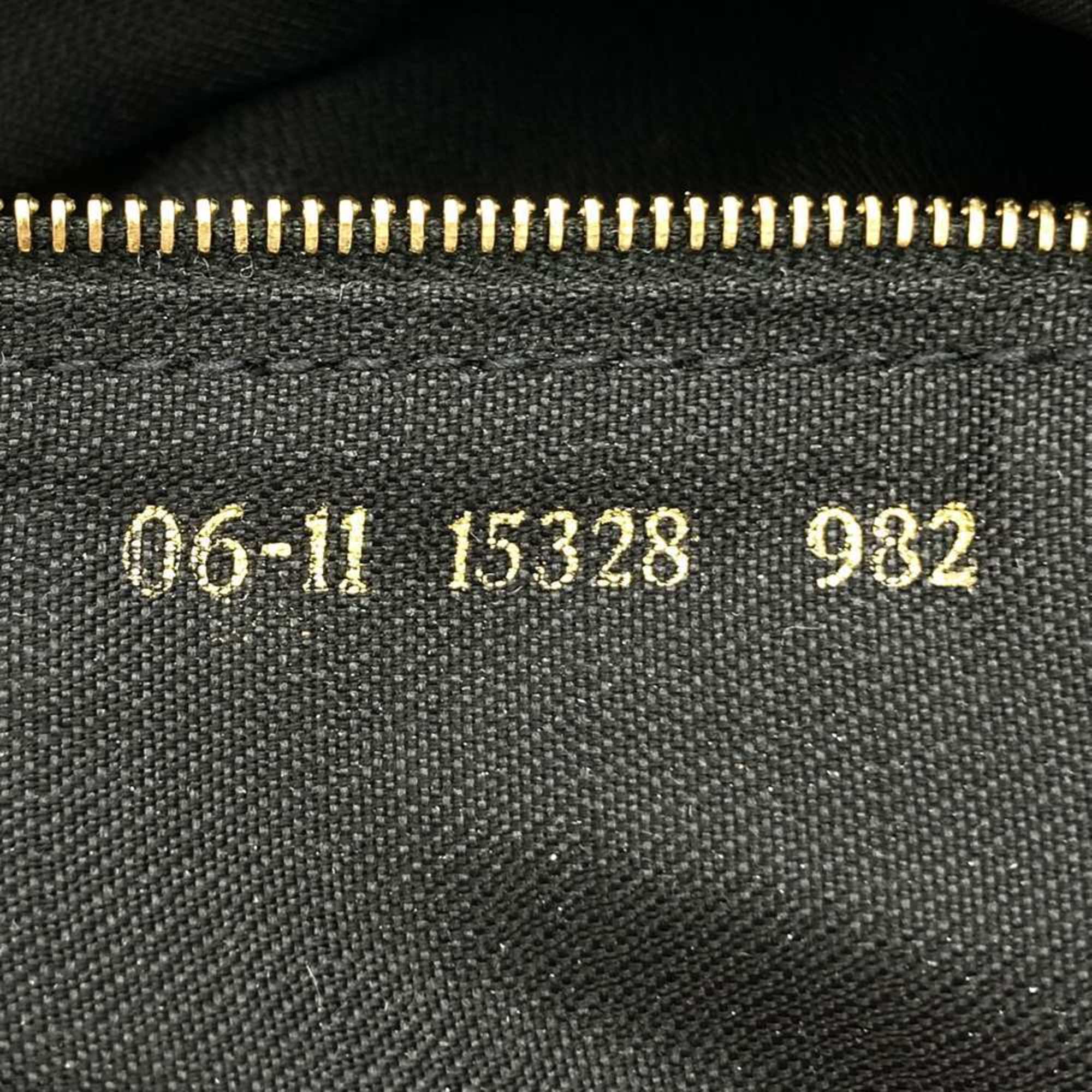 Fendi Black Nylon Leather Shoulder Bag (Pre-Owned)