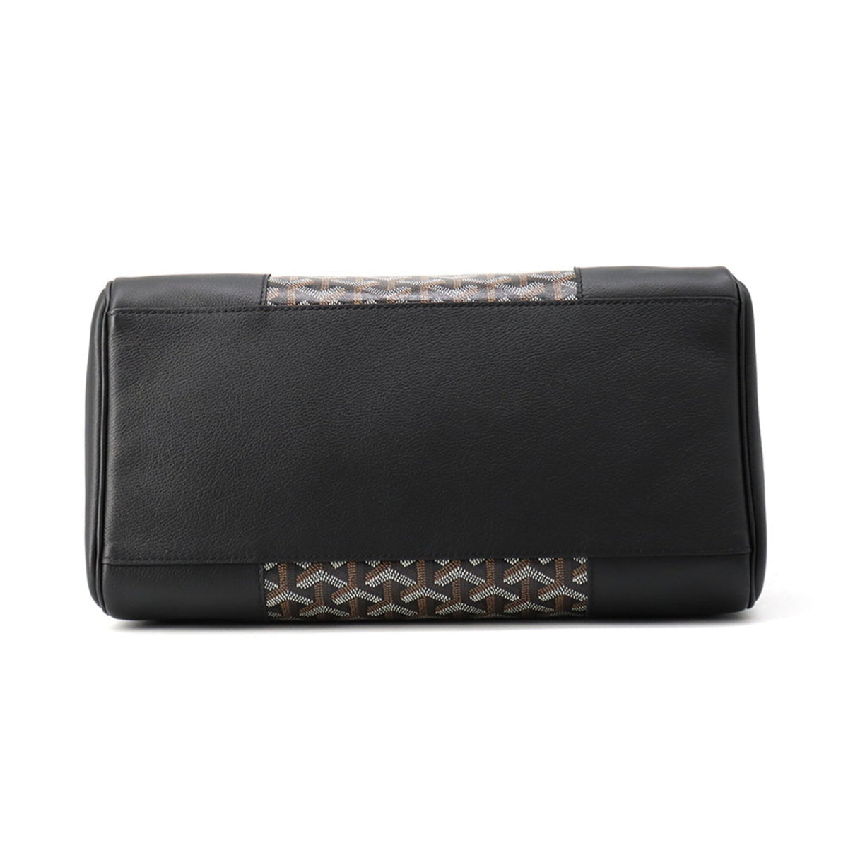 Goyard Black Leather Handbag (Pre-Owned)
