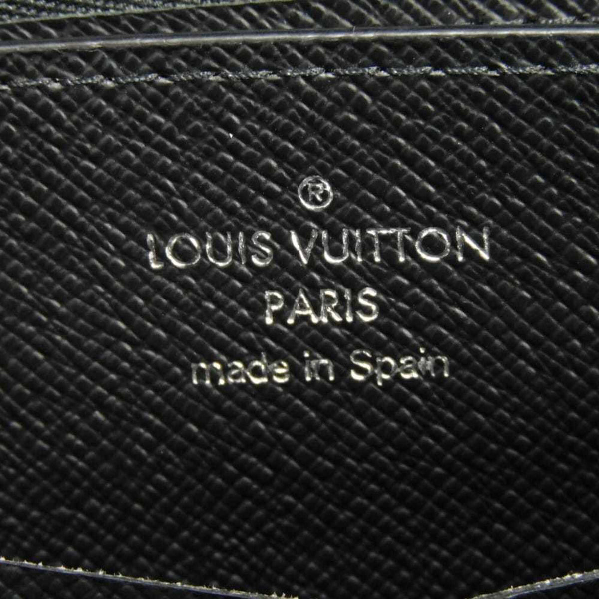 Louis Vuitton Black Monogram Eclipse Noir Monogram Eclipse Long Wallet (Bi-Fold) (Pre-Owned)