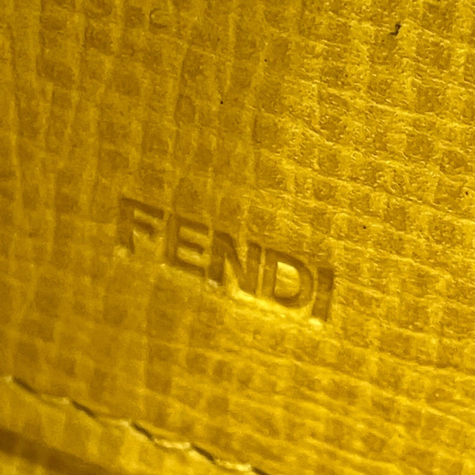 Fendi Zucca Brown Pvc Long Wallet (Bi-Fold) (Pre-Owned)