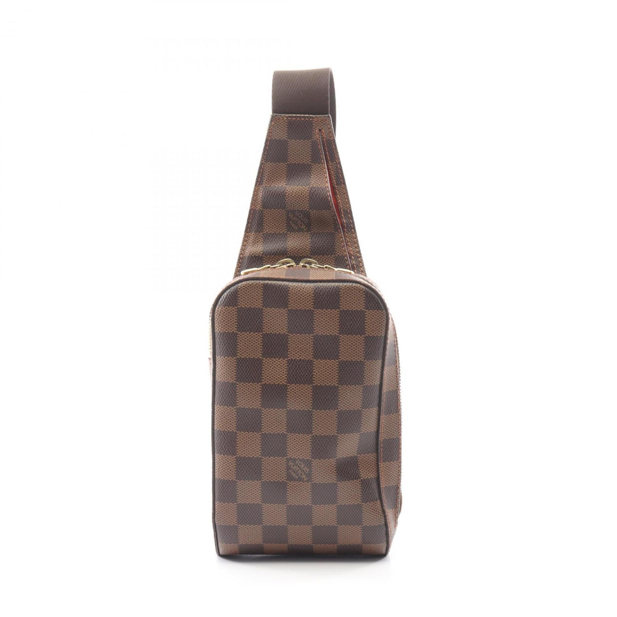 Louis Vuitton Brown Damier Canvas Coated Canvas Fanny Pack Sling Bag (Pre-Owned)