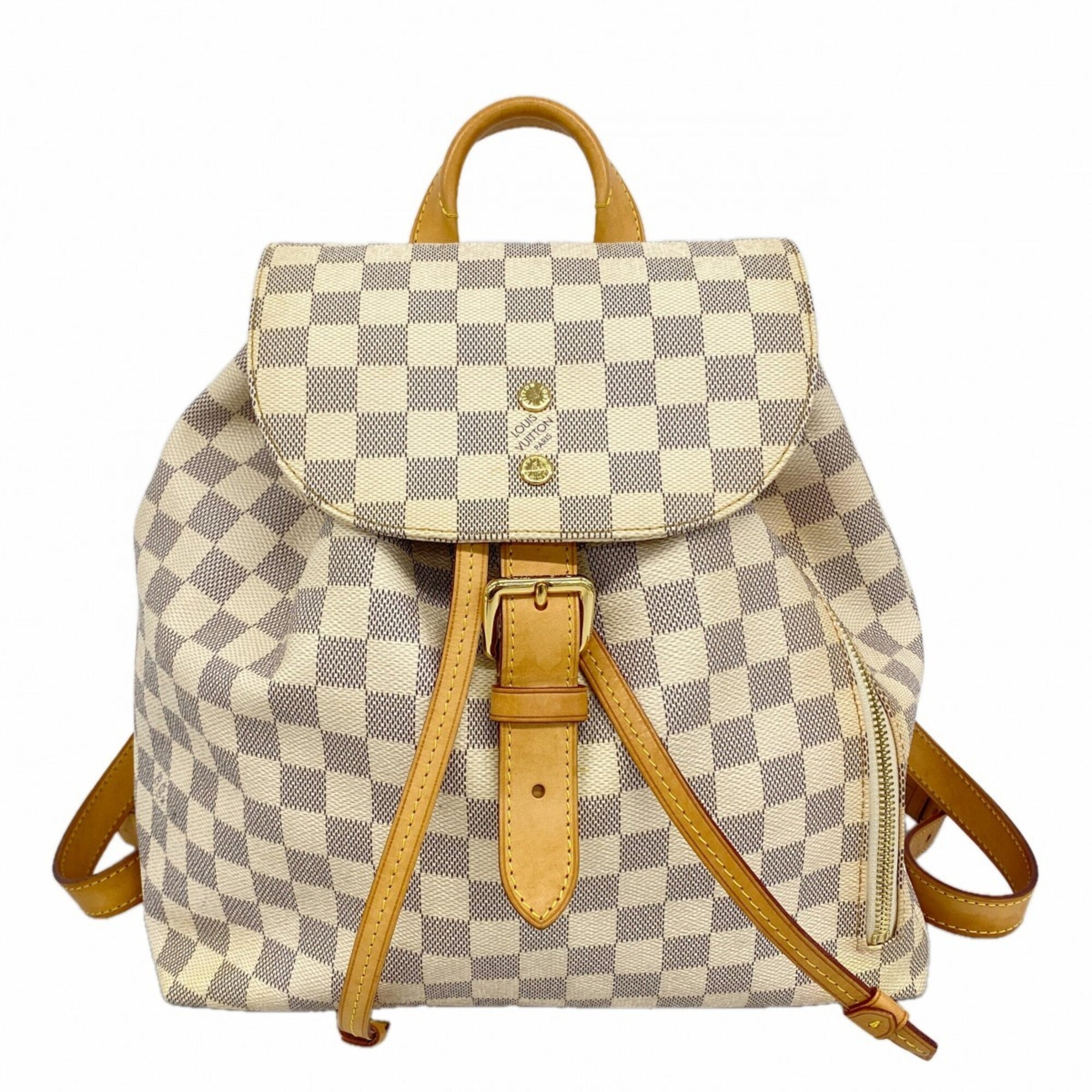Louis Vuitton White Backpack (Pre-Owned)