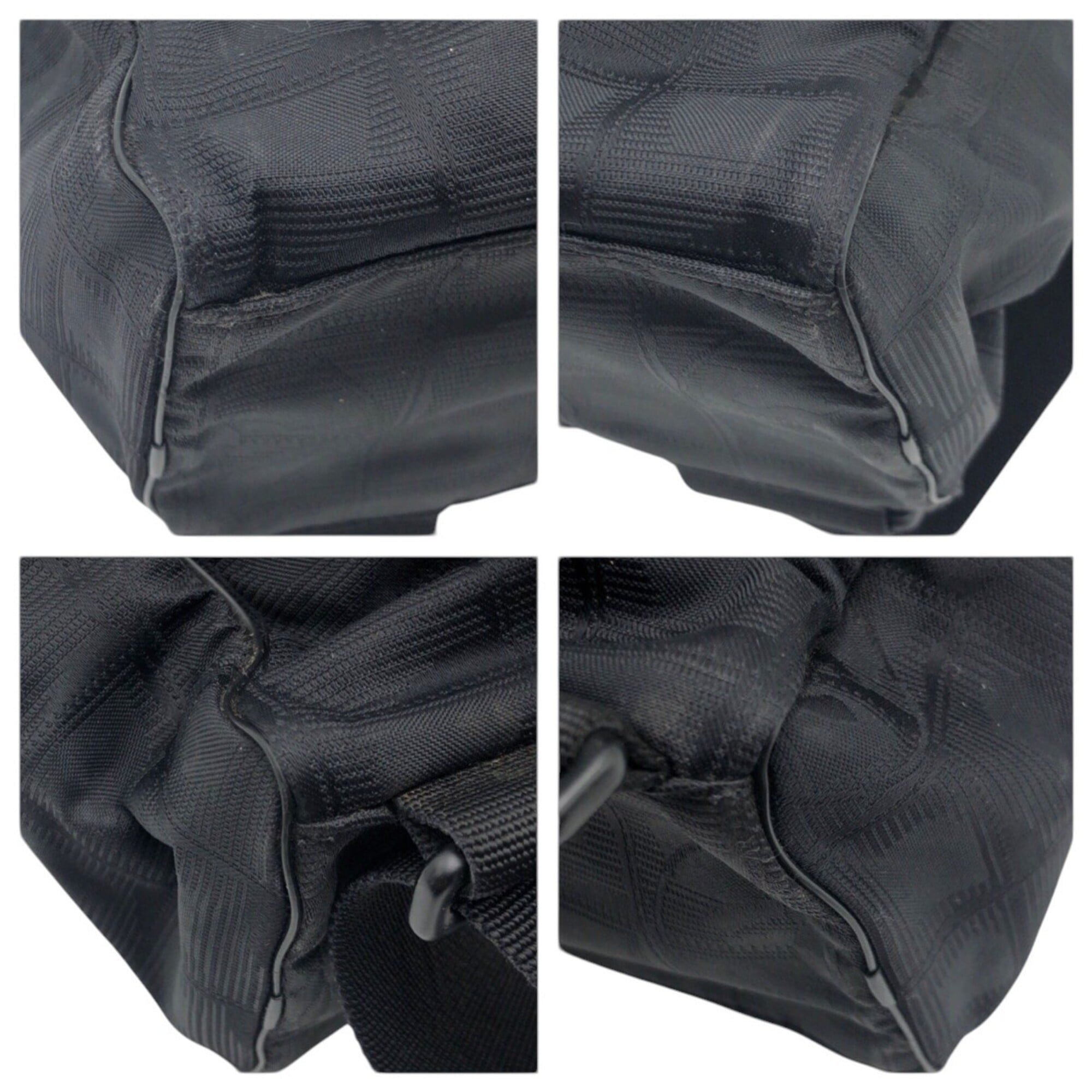 Chanel Black Nylon Backpack (Pre-Owned)