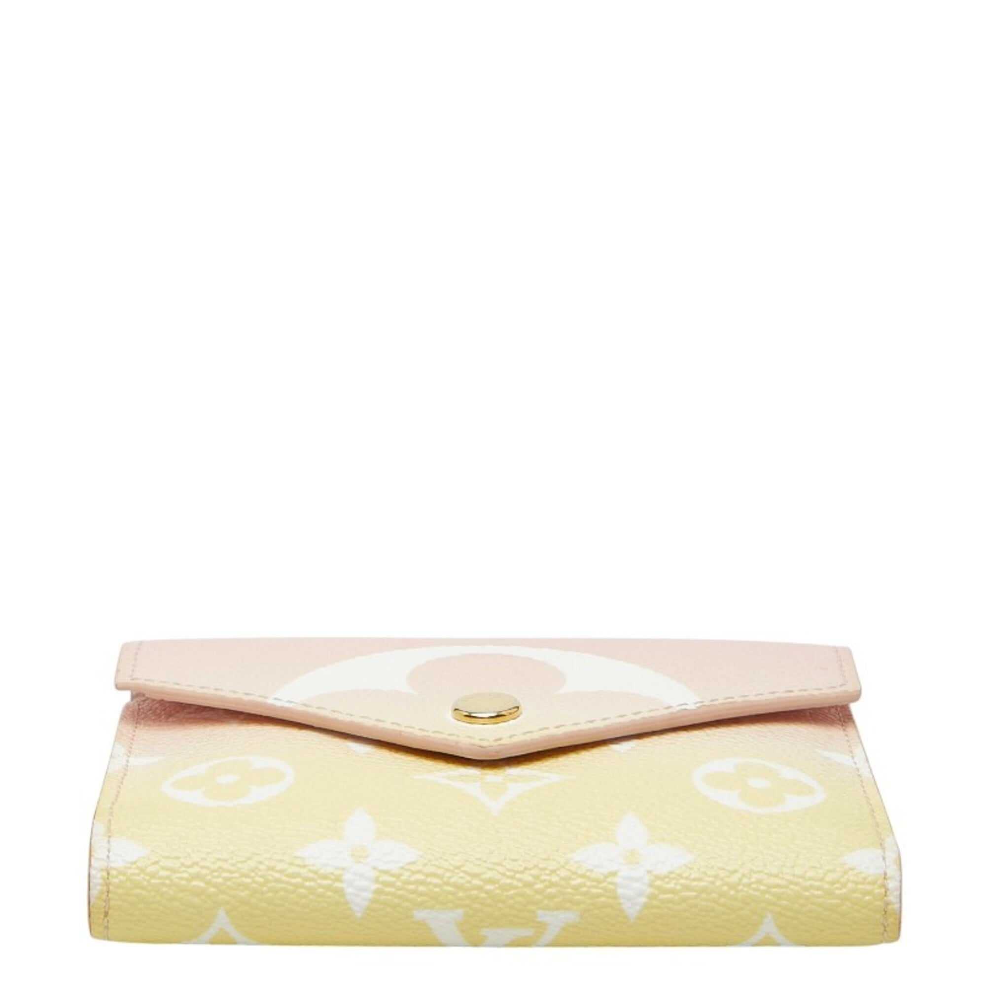 Louis Vuitton Monogram Pink Rose Clair Pvc Leather Wallet (Tri-Fold) (Pre-Owned)