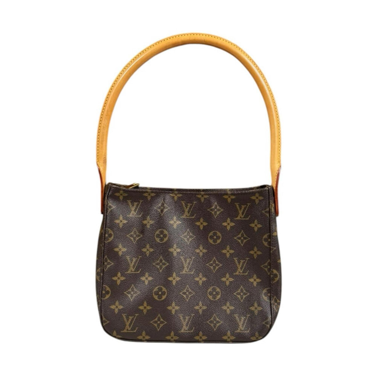 Louis Vuitton Brown Monogram Canvas Shoulder Bag (Pre-Owned)