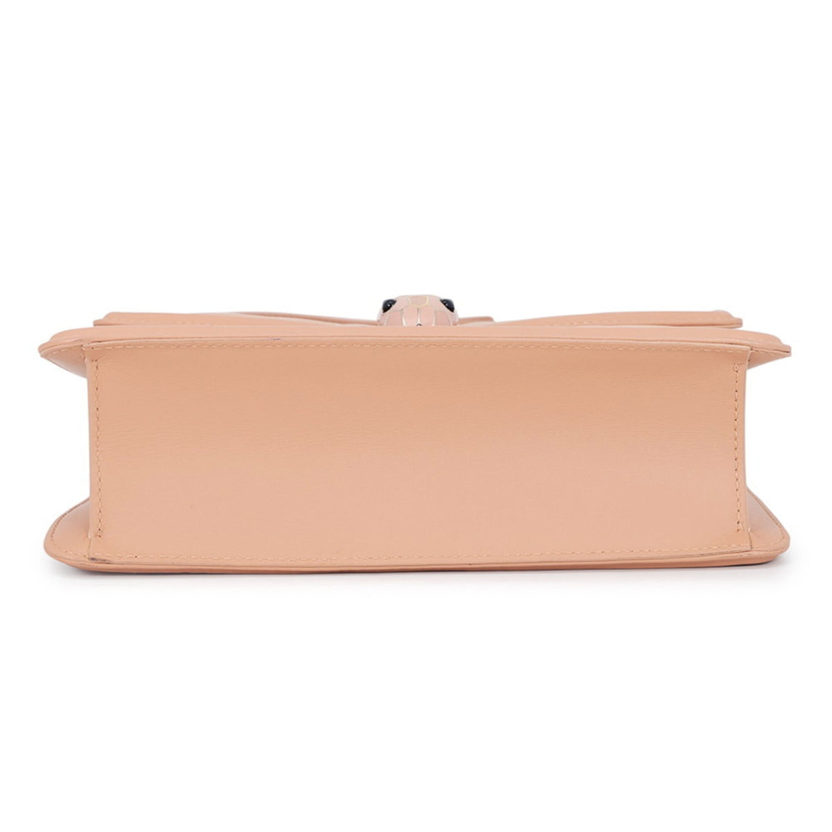 Bvlgari Beige Leather Handbag Shoulder Bag (Pre-Owned)