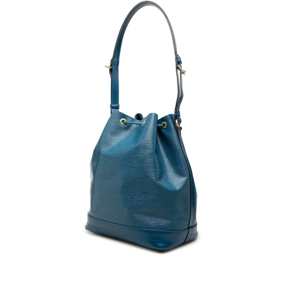 Louis Vuitton Toledo Blue Leather Shoulder Bag (Pre-Owned)
