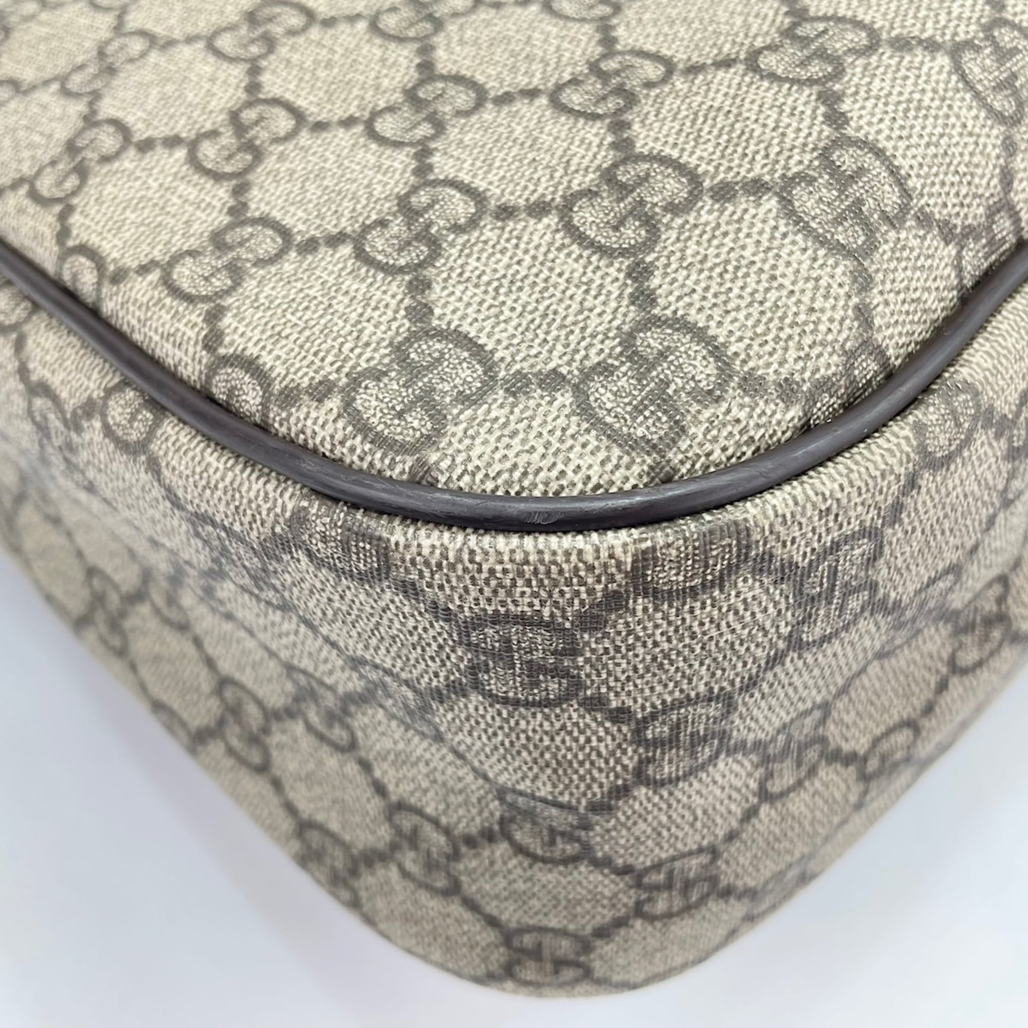 Gucci Gg Plus Beige Gg Plus Shoulder Bag (Pre-Owned)
