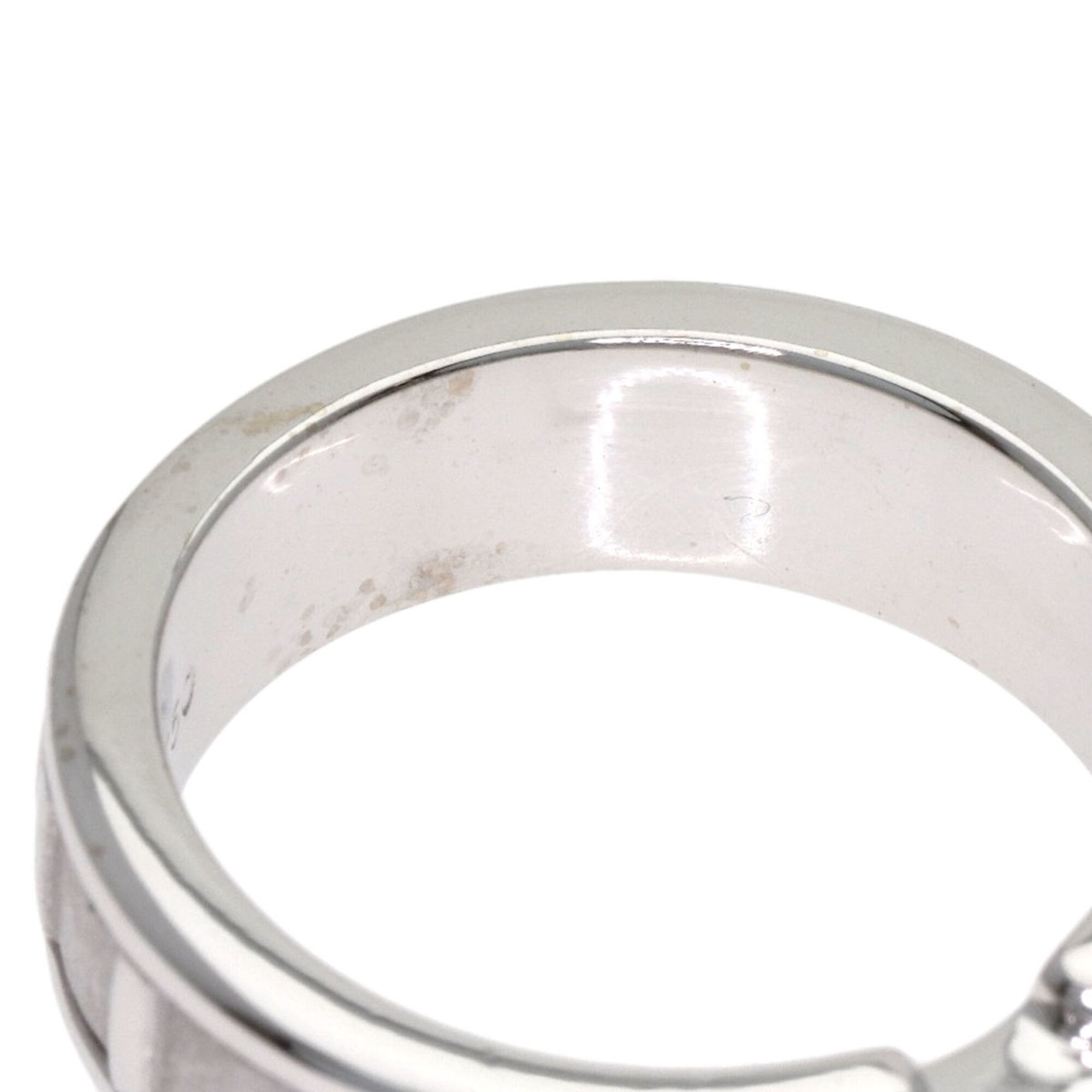 Tiffany Atlas White Gold (18K) Band Ring (Pre-Owned)