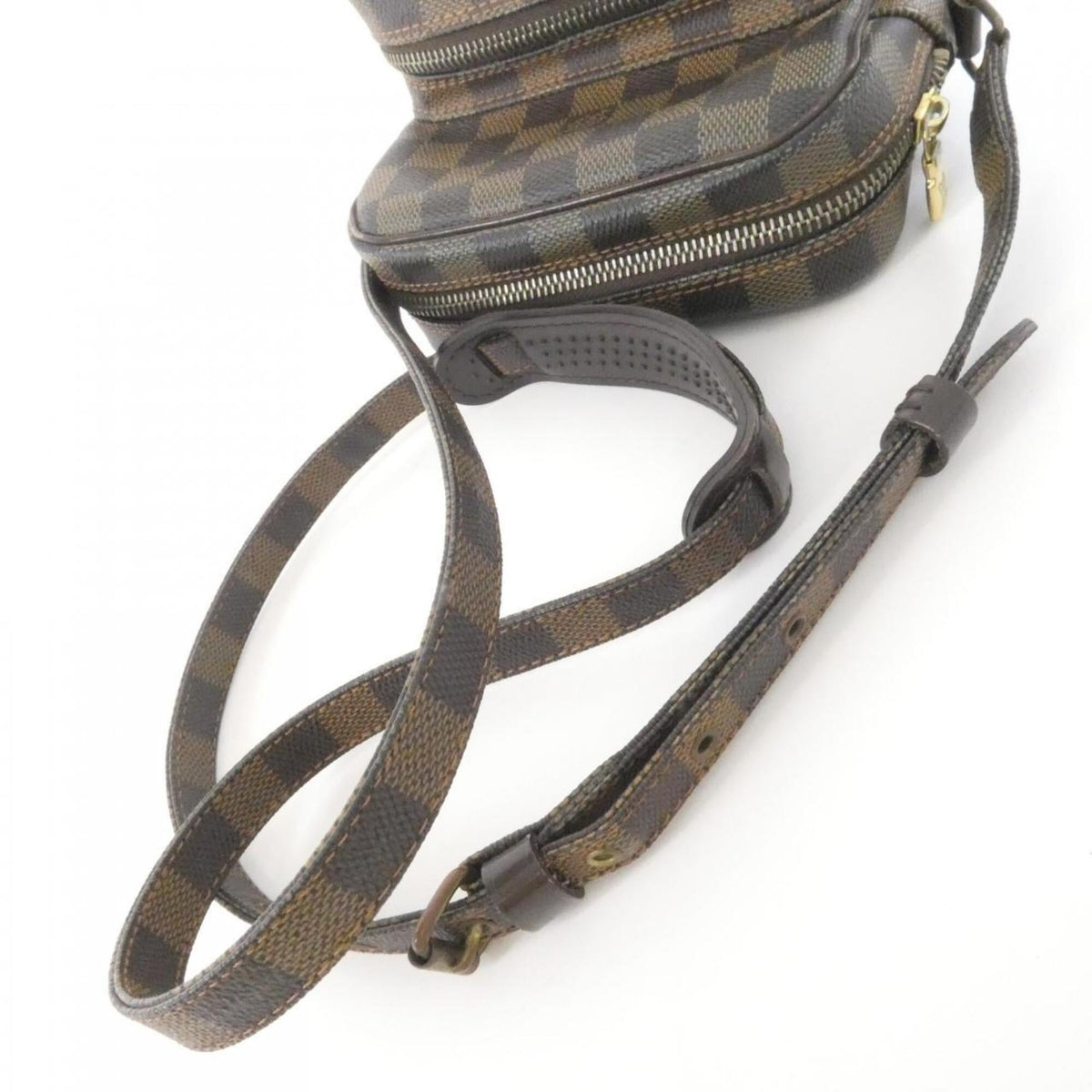 Louis Vuitton Brown Ebene Coated Canvas Shoulder Bag (Pre-Owned)