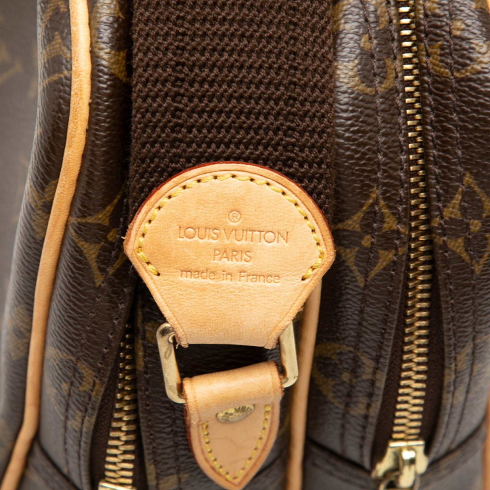 Louis Vuitton Brown Pvc Leather Shoulder Bag (Pre-Owned)