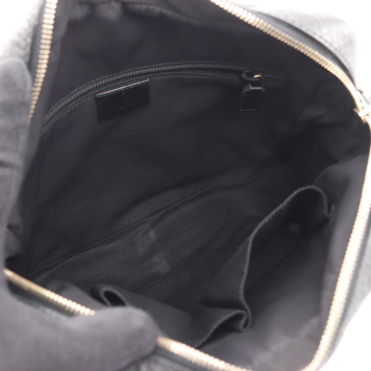 Gucci Black Leather Handbag Shoulder Bag (Pre-Owned)