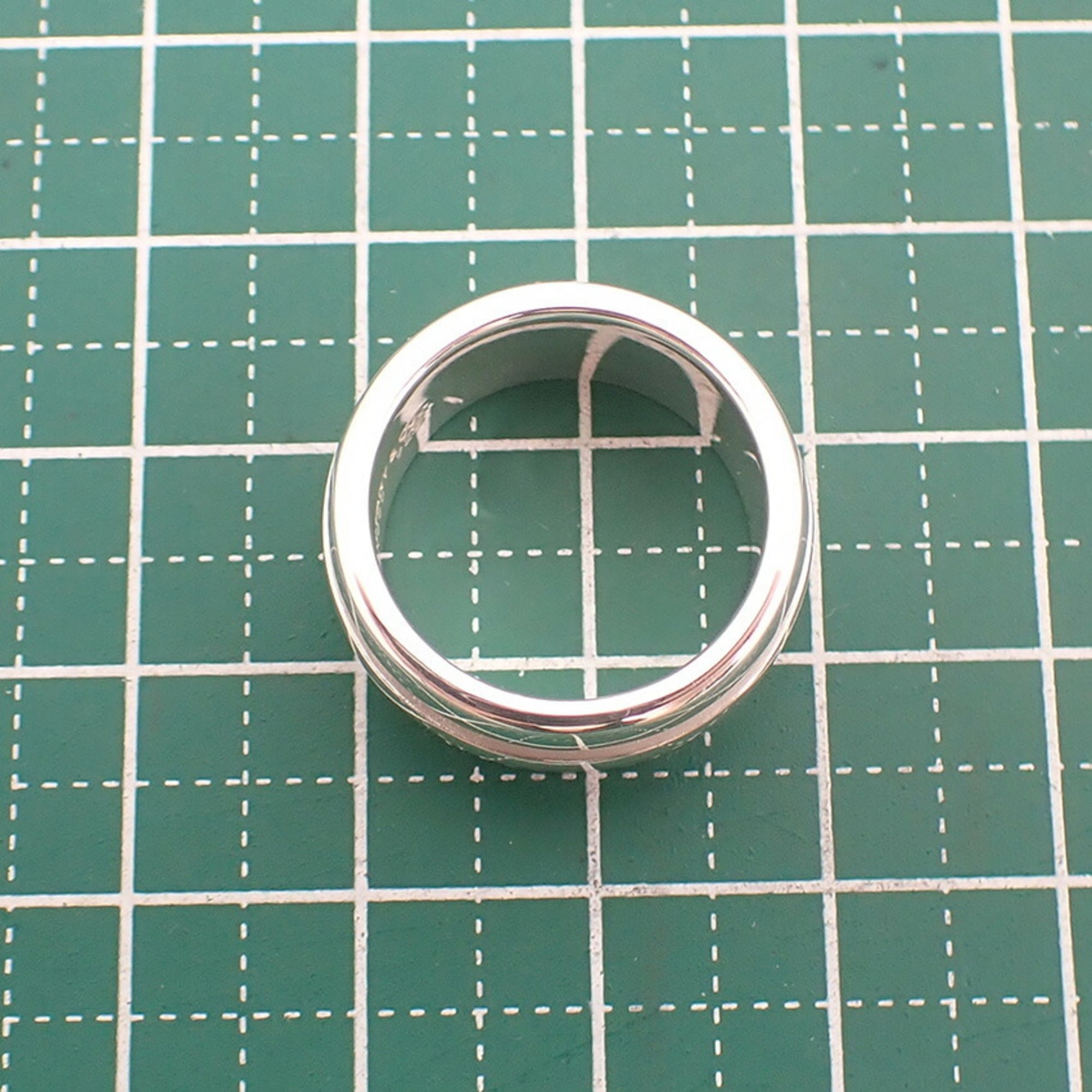 Tiffany Sterling Silver 925 Band Ring (Pre-Owned)