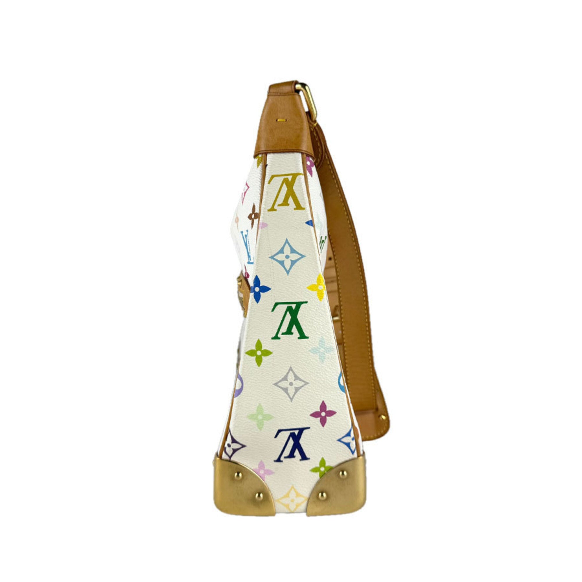 Louis Vuitton Blanc Multi-Color Monogram Multicolore Shoulder Bag (Pre-Owned)