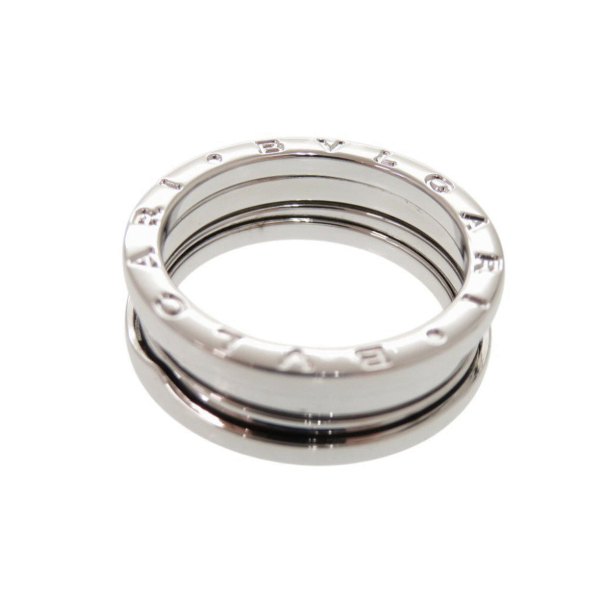 Bvlgari White Gold White Gold (18K) Band Ring (Pre-Owned)