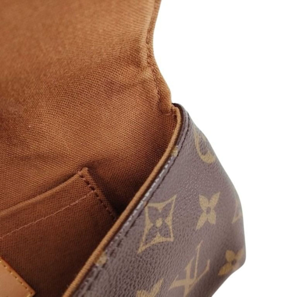 Louis Vuitton Brown Monogram Monogram Clutch Bag Fanny Pack Pochette Pouch (Pre-Owned)