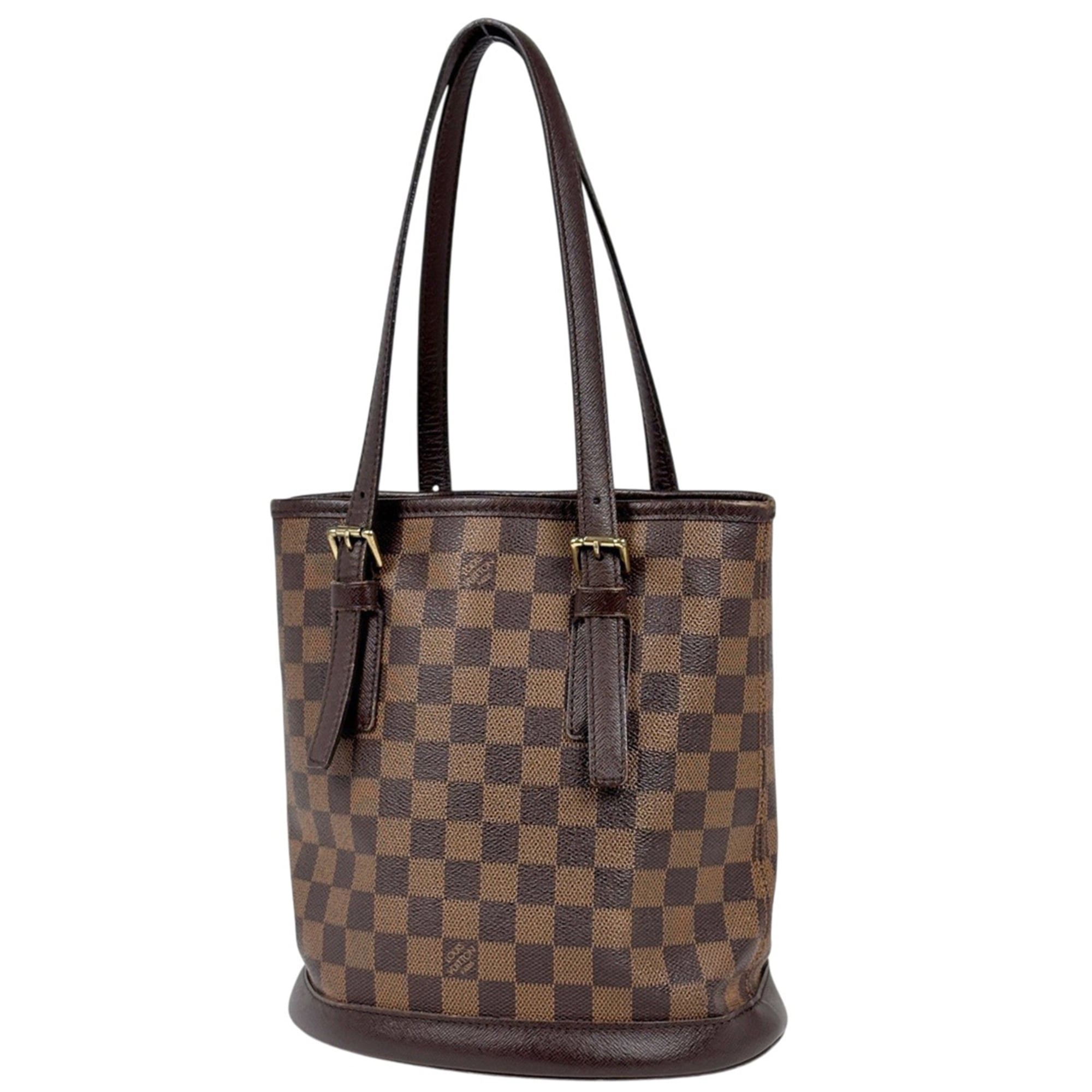 Louis Vuitton Brown Damier Canvas Handbag Tote Bag (Pre-Owned)