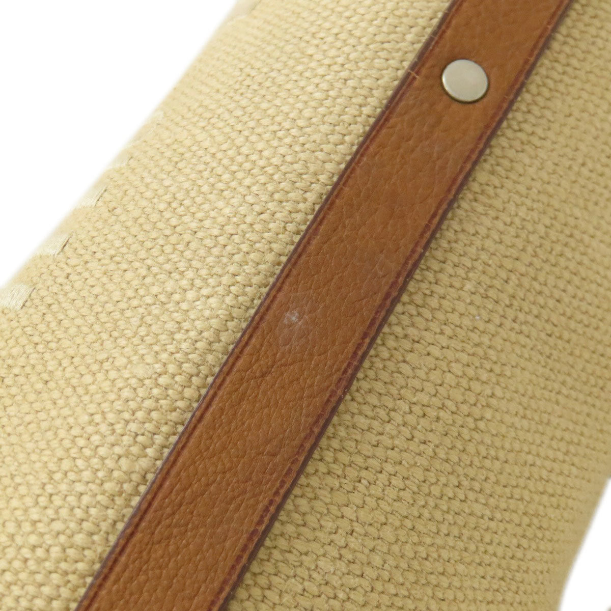 Miu Miu Brown Canvas Shoulder Bag (Pre-Owned)