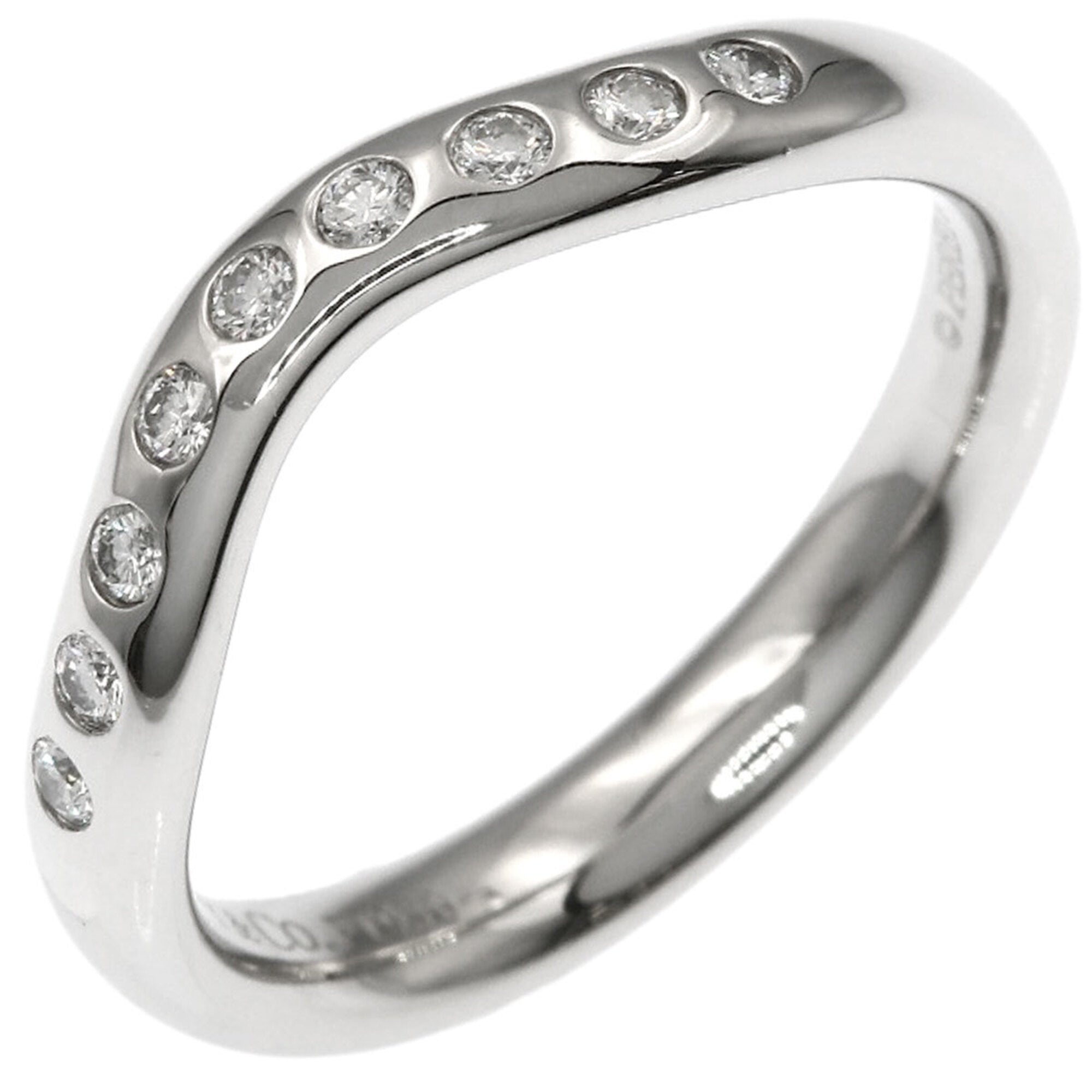 Tiffany Platinum 950 Band Ring (Pre-Owned)
