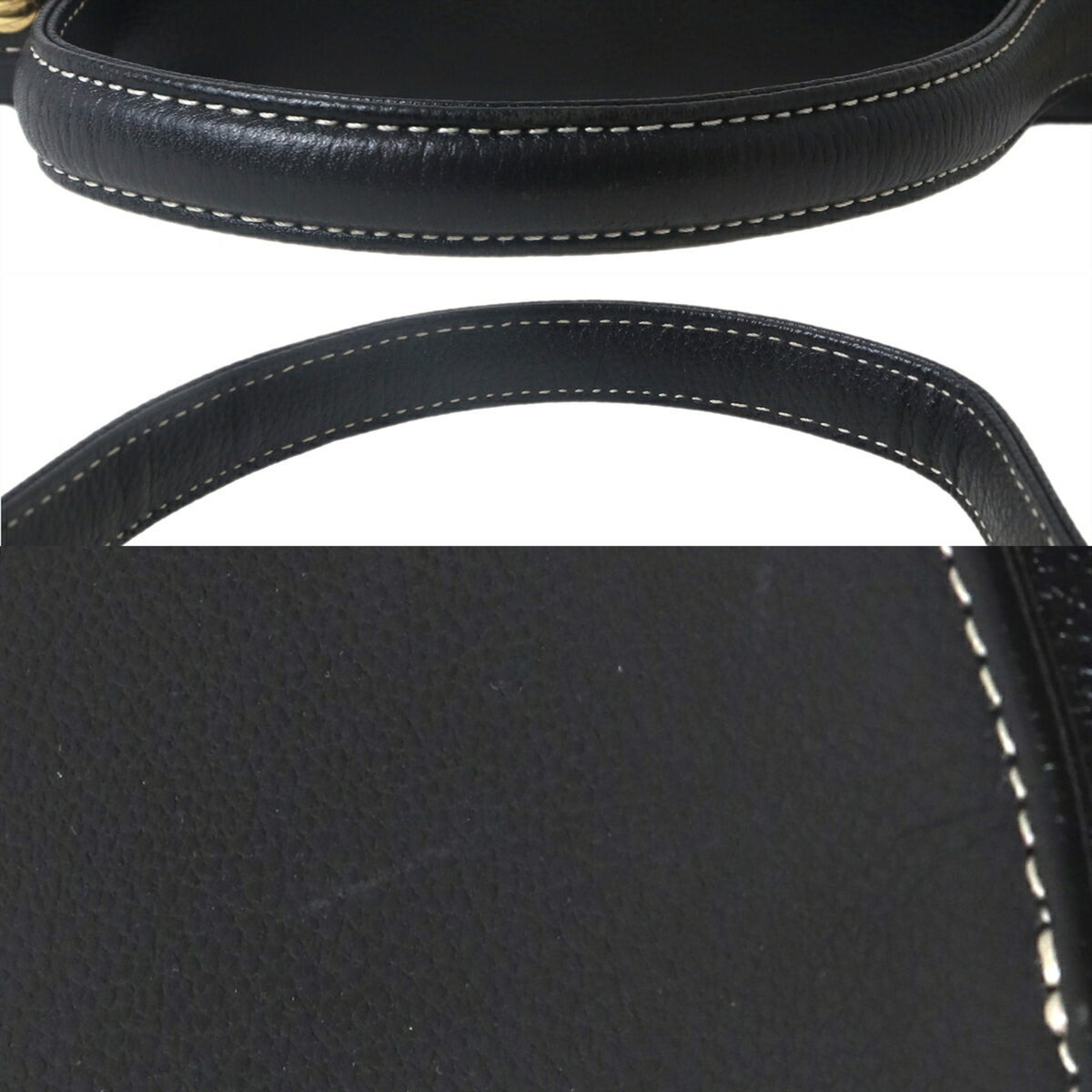 Yves Saint Laurent Black Leather Handbag (Pre-Owned)