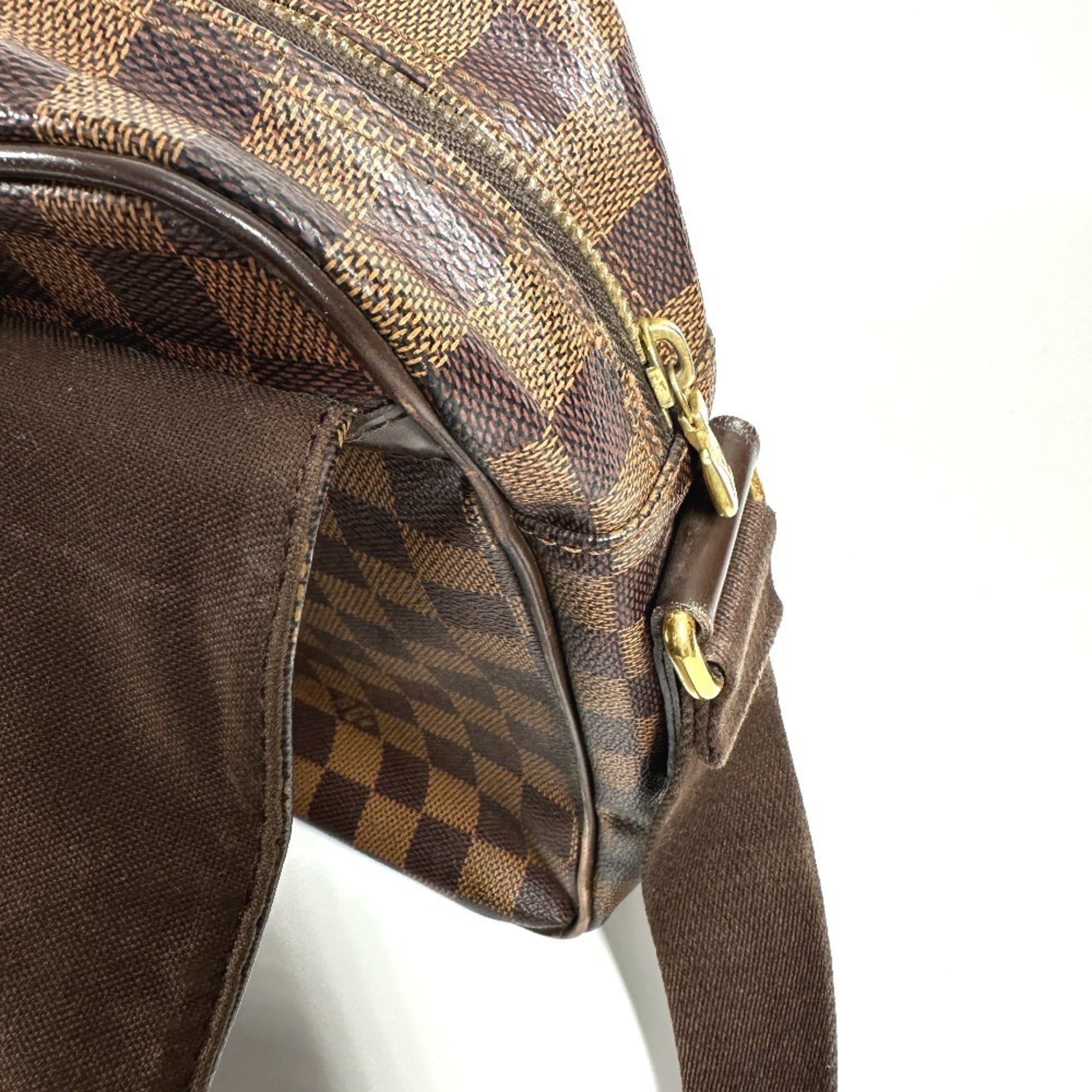 Louis Vuitton Brown Damier Canvas Messenger Bag Shoulder Bag (Pre-Owned)
