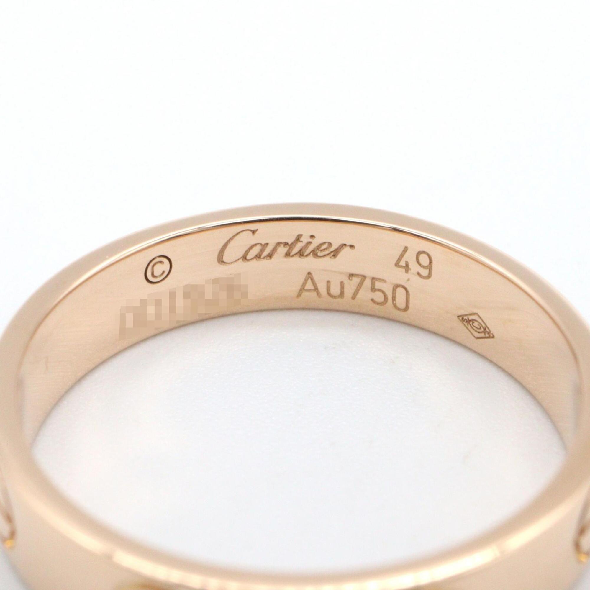 Cartier Gold Pink Gold (18K) Band Ring (Pre-Owned)