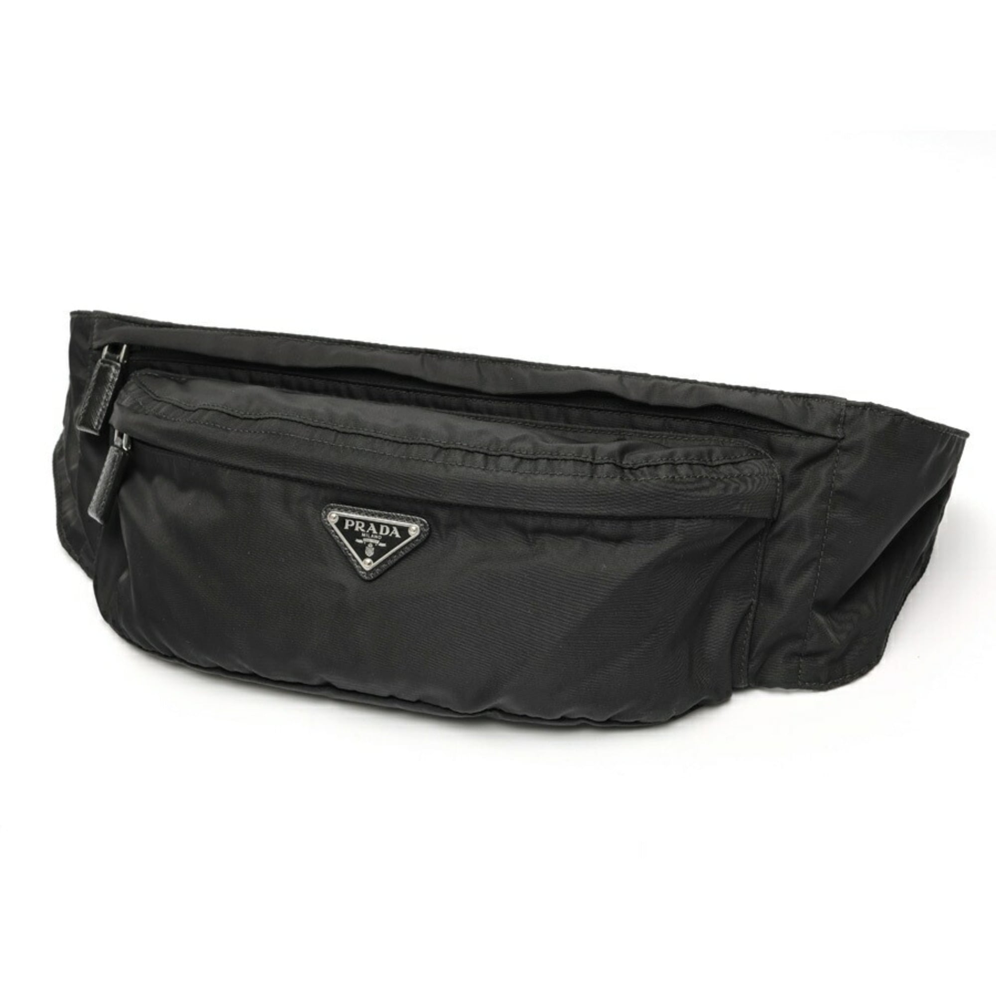 Prada Black Fabric Fanny Pack (Pre-Owned)