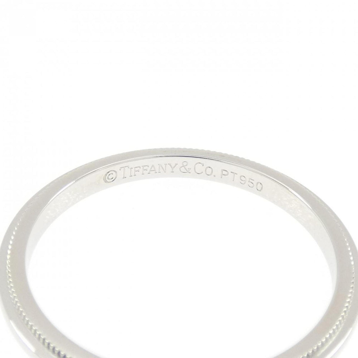 Tiffany Platinum 950 Band Ring (Pre-Owned)