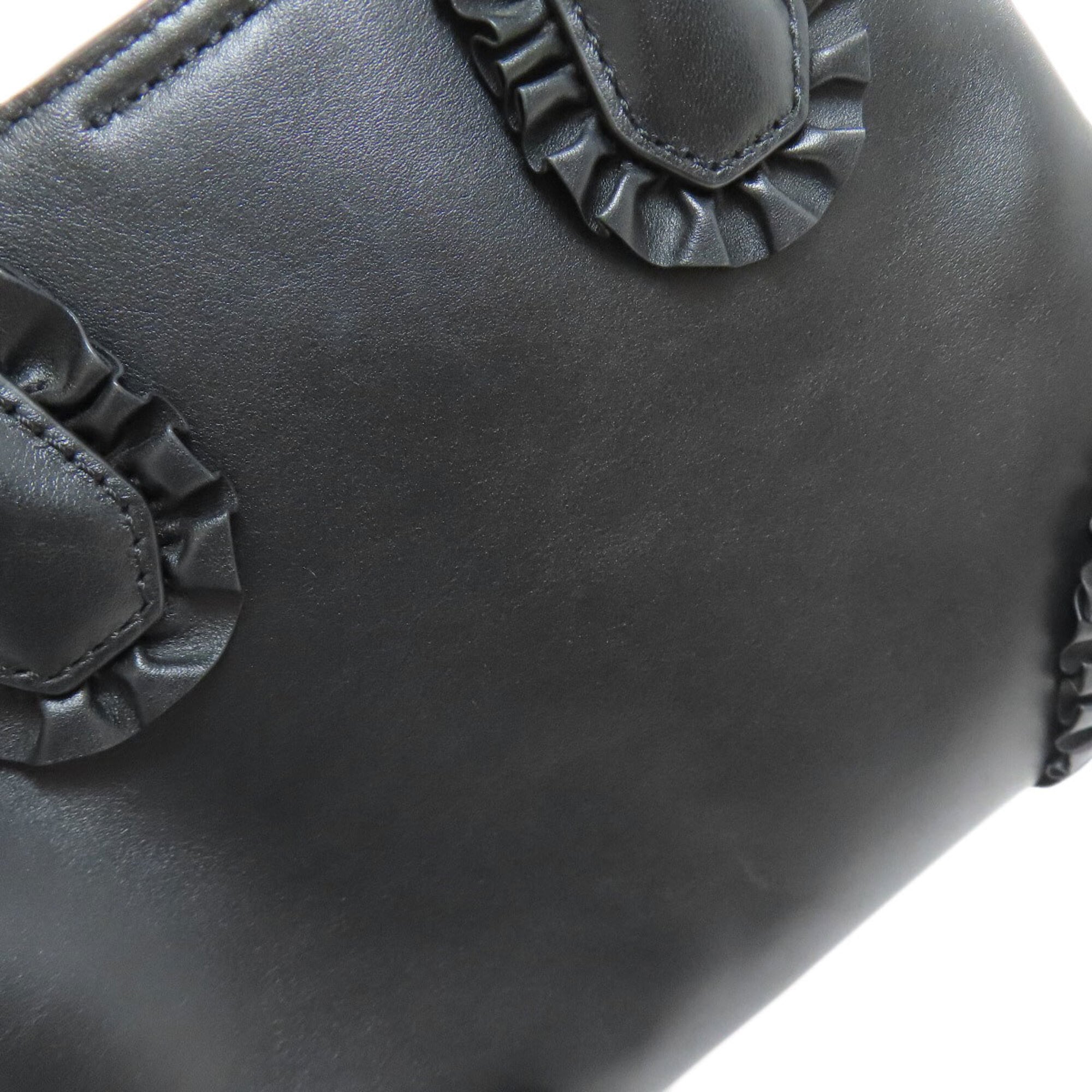 Michael Kors Black Leather Handbag (Pre-Owned)