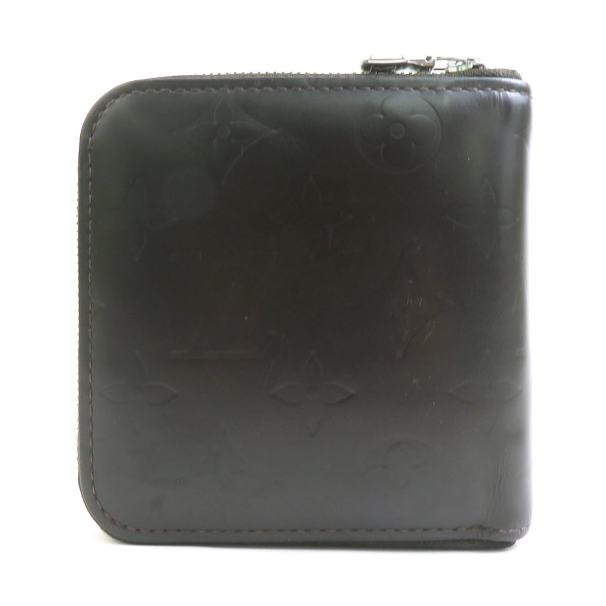 Louis Vuitton Coffee Monogram Glacé Leather Wallet (Bi-Fold) (Pre-Owned)