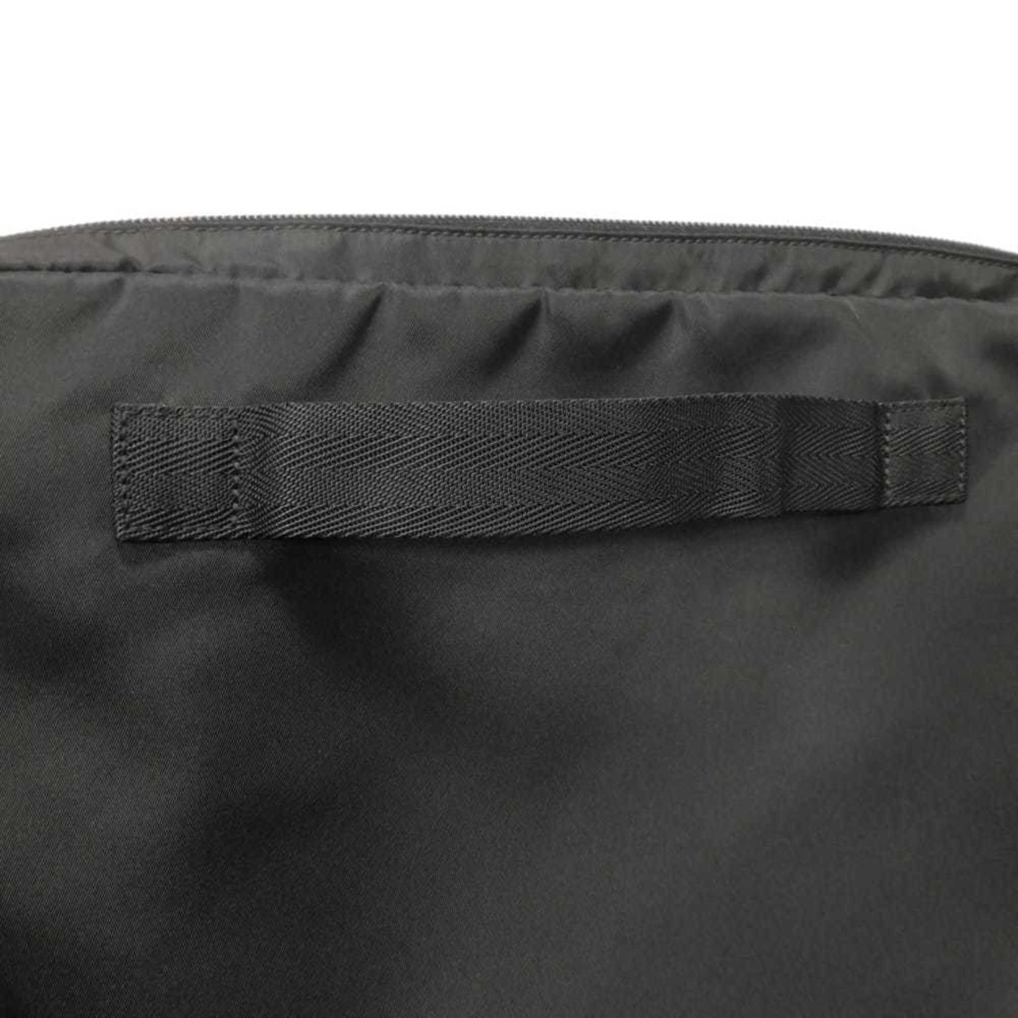 Prada Black Nero Nylon Clutch Bag (Pre-Owned)