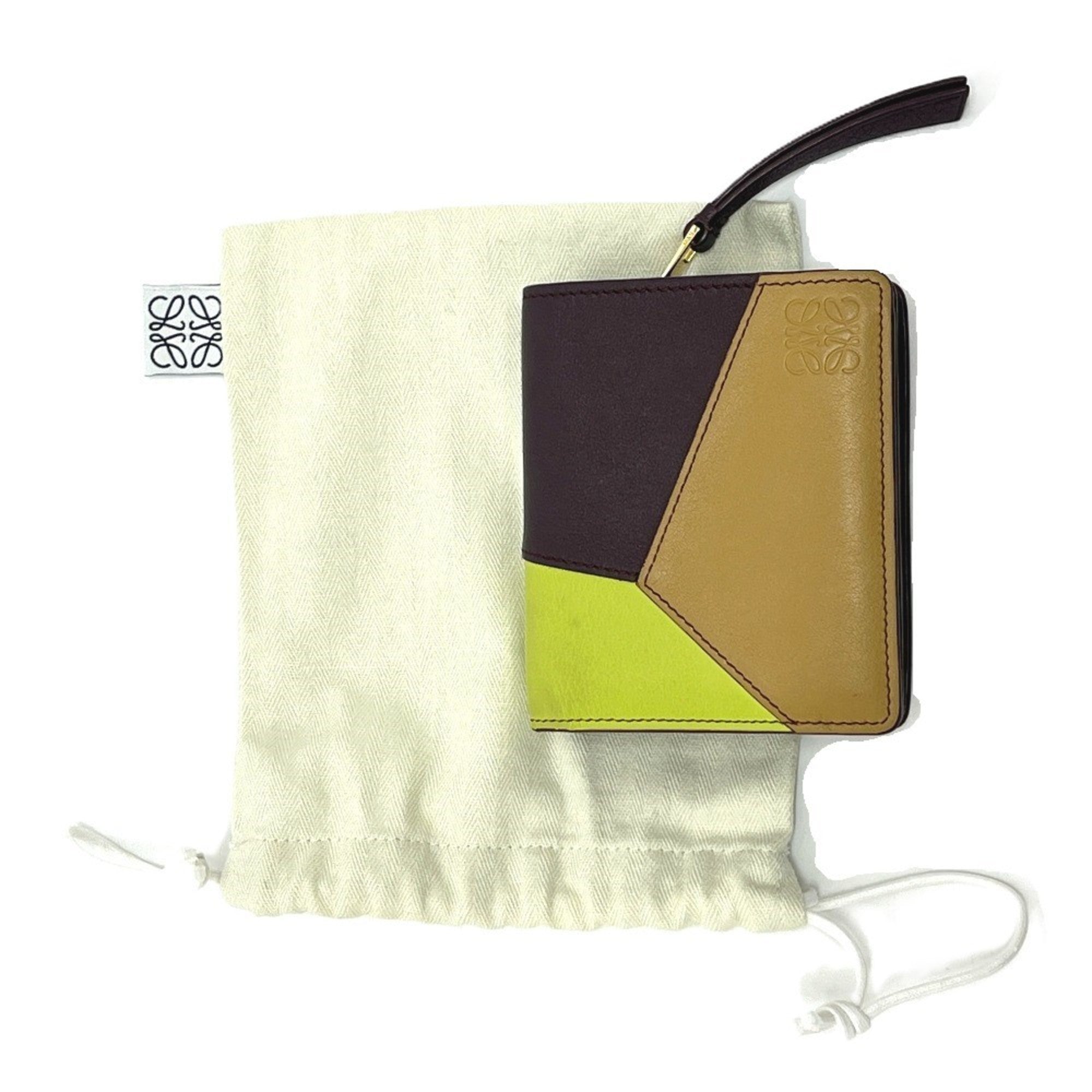 Loewe Multi-Color Leather Wallet (Bi-Fold) (Pre-Owned)