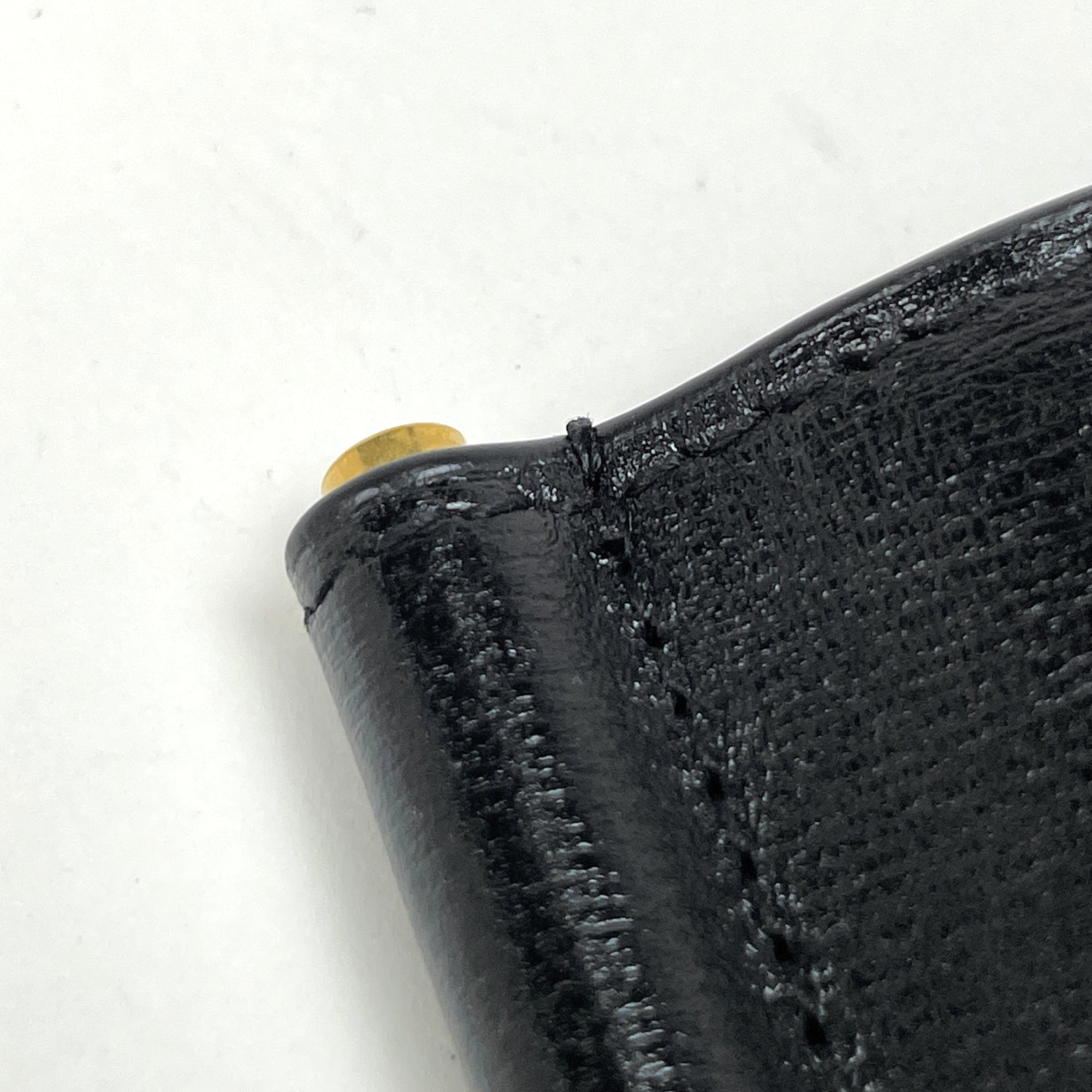 Saint Laurent Black Leather Money Clip (Pre-Owned)