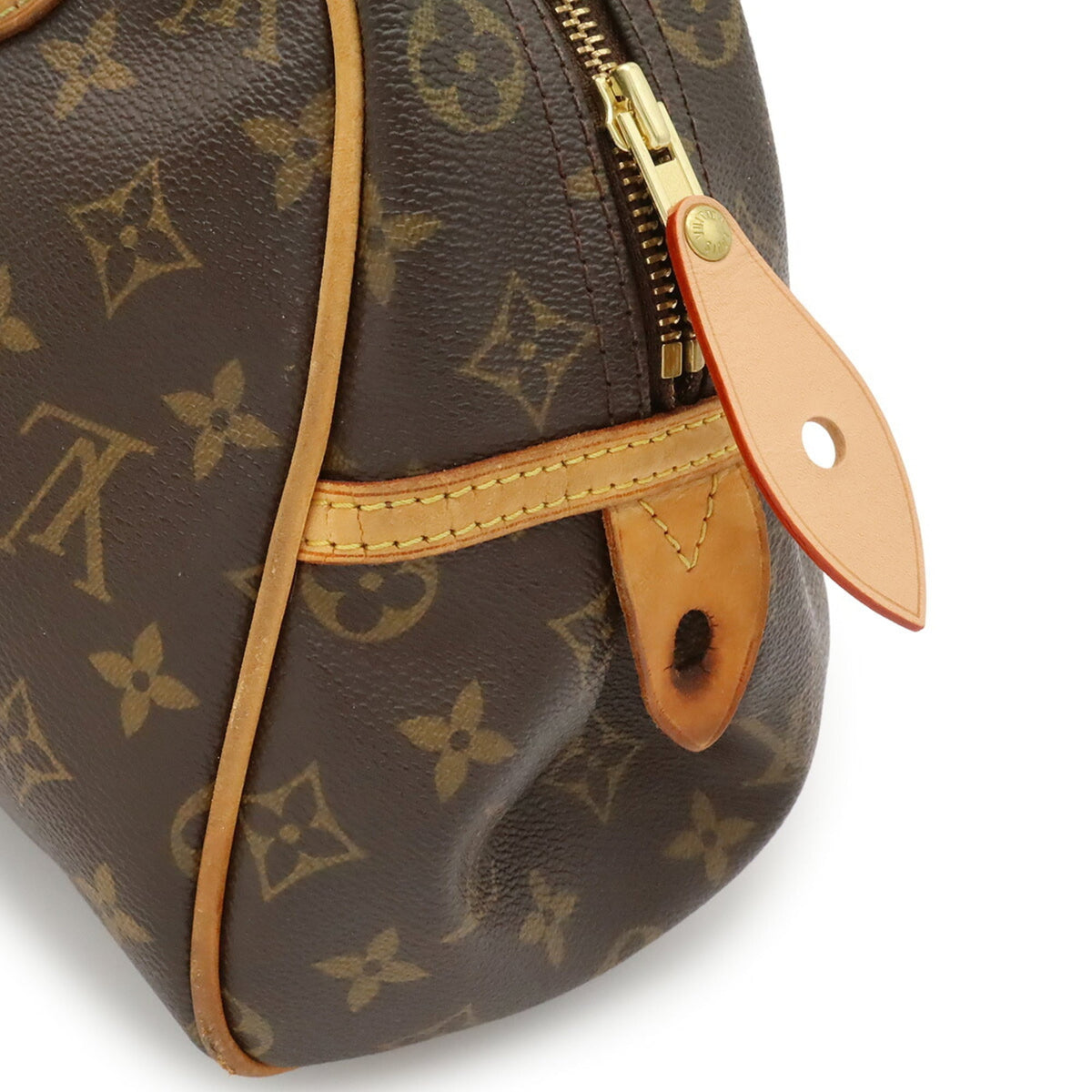 Louis Vuitton Brown Monogram Monogram Handbag Shoulder Bag (Pre-Owned)