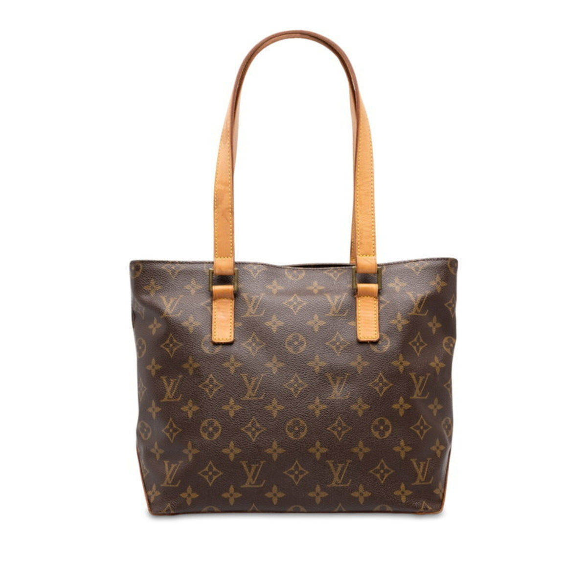 Louis Vuitton Monogram Brown Pvc Leather Shoulder Bag Tote Bag (Pre-Owned)