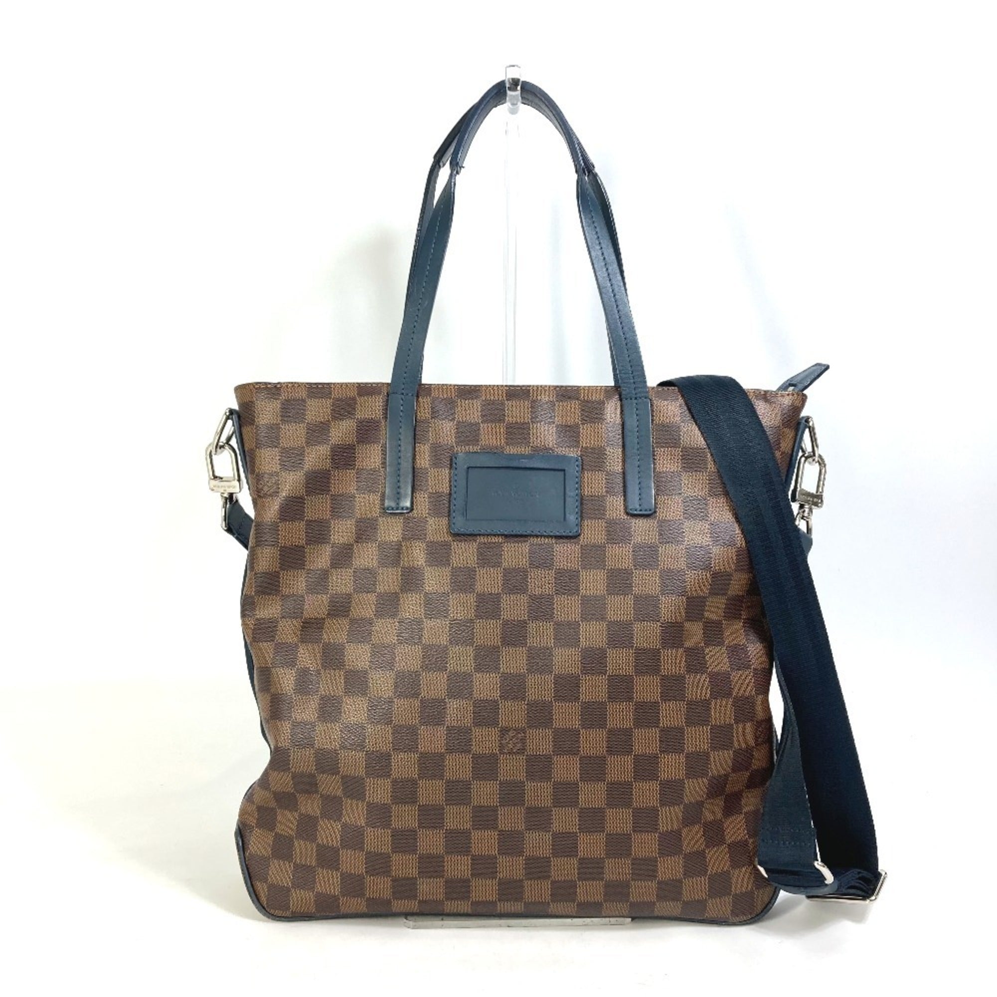 Louis Vuitton Damier Brown Ebene Damier Canvas Shoulder Bag Tote Bag (Pre-Owned)