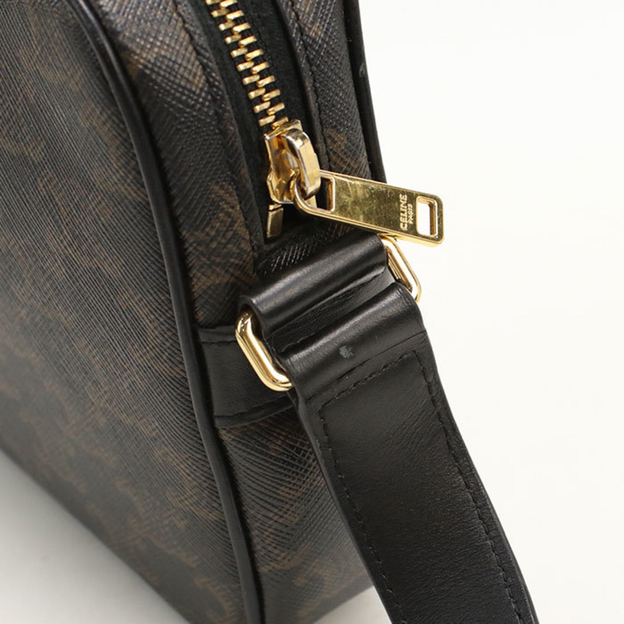 Celine Black Pvc Shoulder Bag (Pre-Owned)