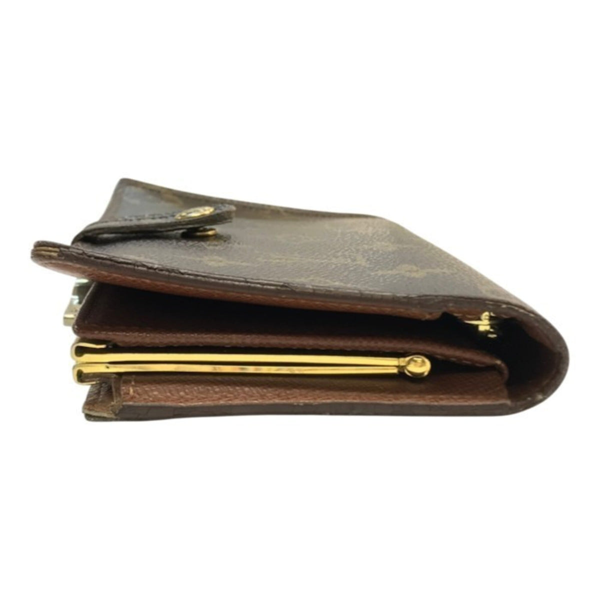Louis Vuitton Monogram Brown Monogram Long Wallet (Bi-Fold) (Pre-Owned)