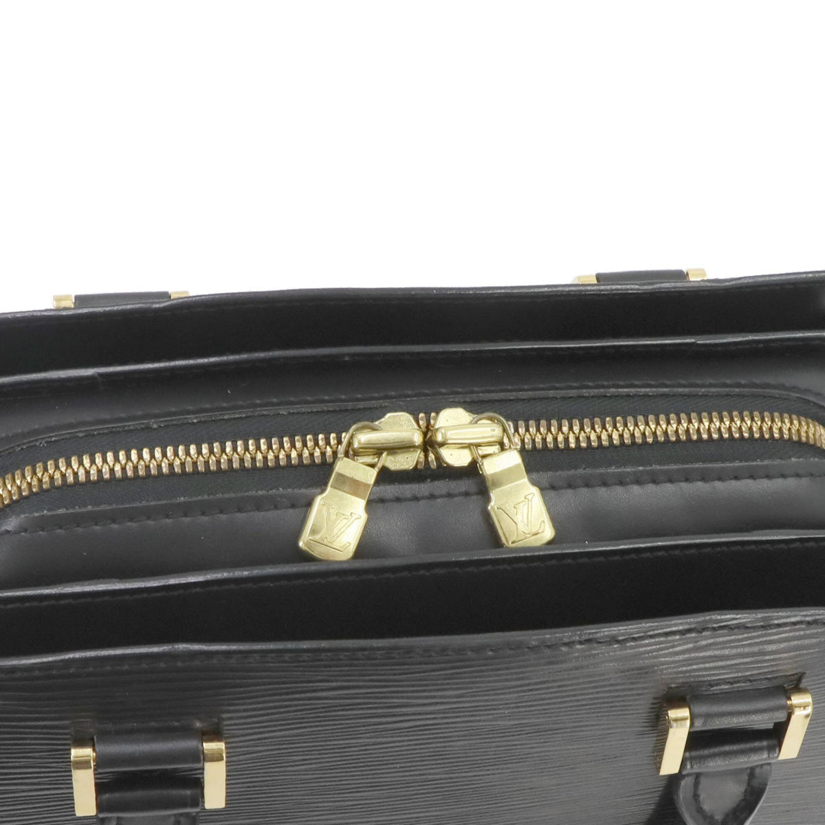 Louis Vuitton Noir Epi Leather Handbag (Pre-Owned)