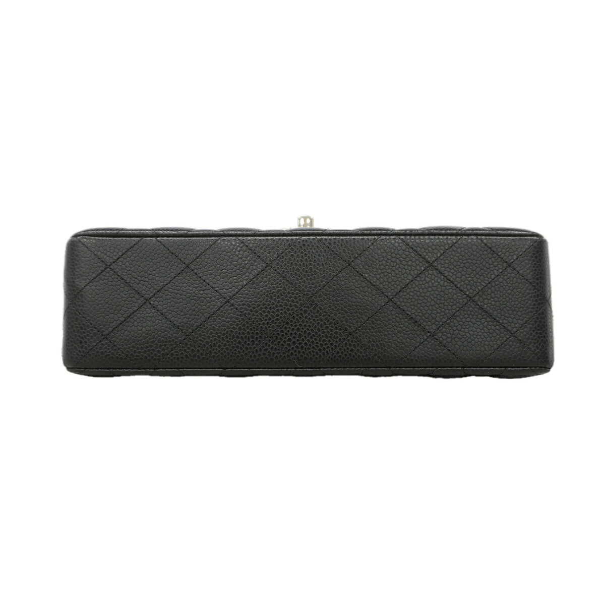 Chanel Black Grained Calfskin Shoulder Bag (Pre-Owned)