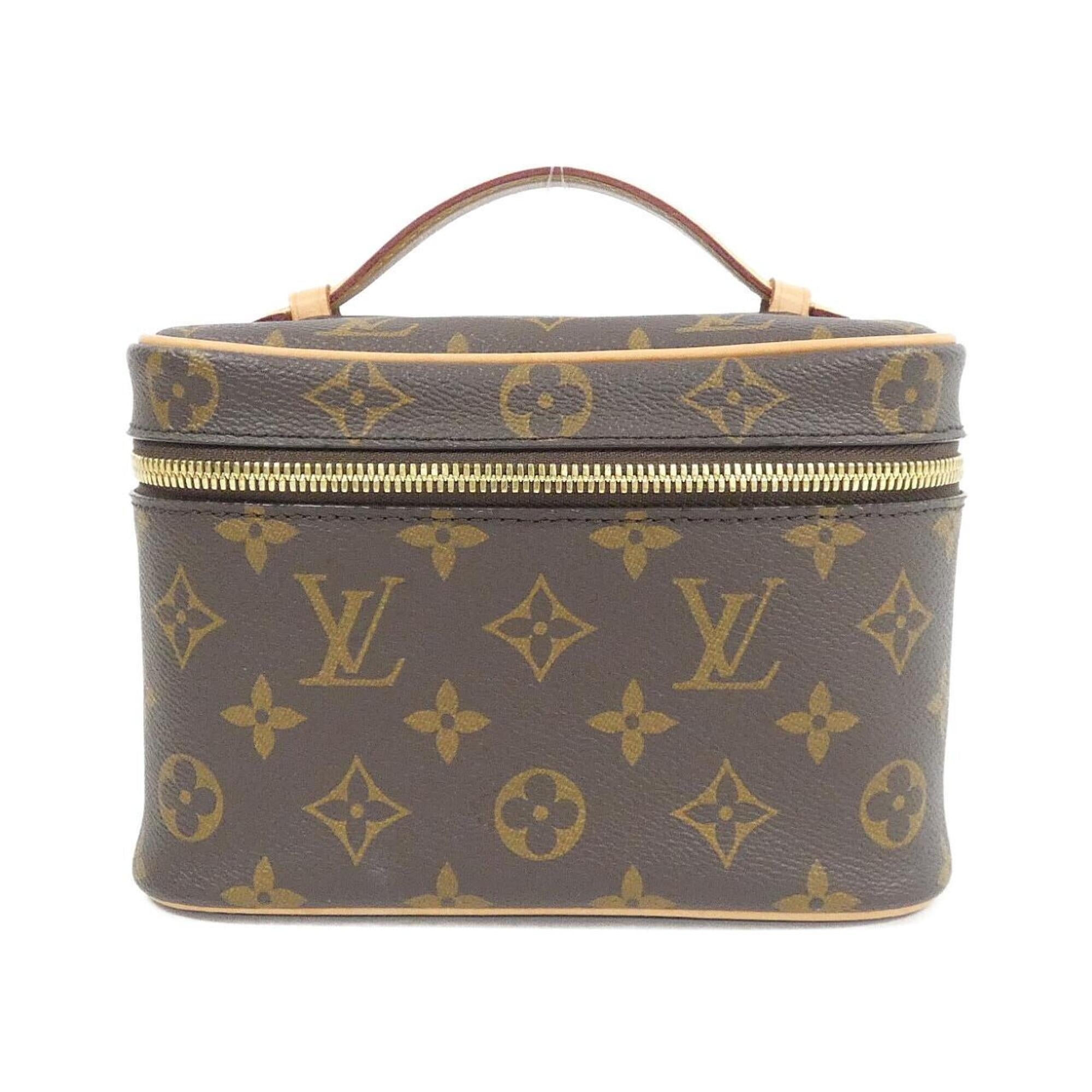 Louis Vuitton Brown Coated Canvas Handbag (Pre-Owned)