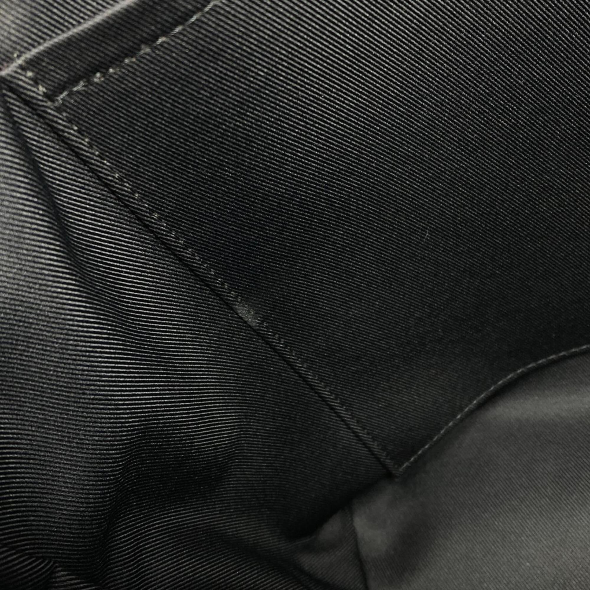 Louis Vuitton Black Coated Canvas Shoulder Bag (Pre-Owned)