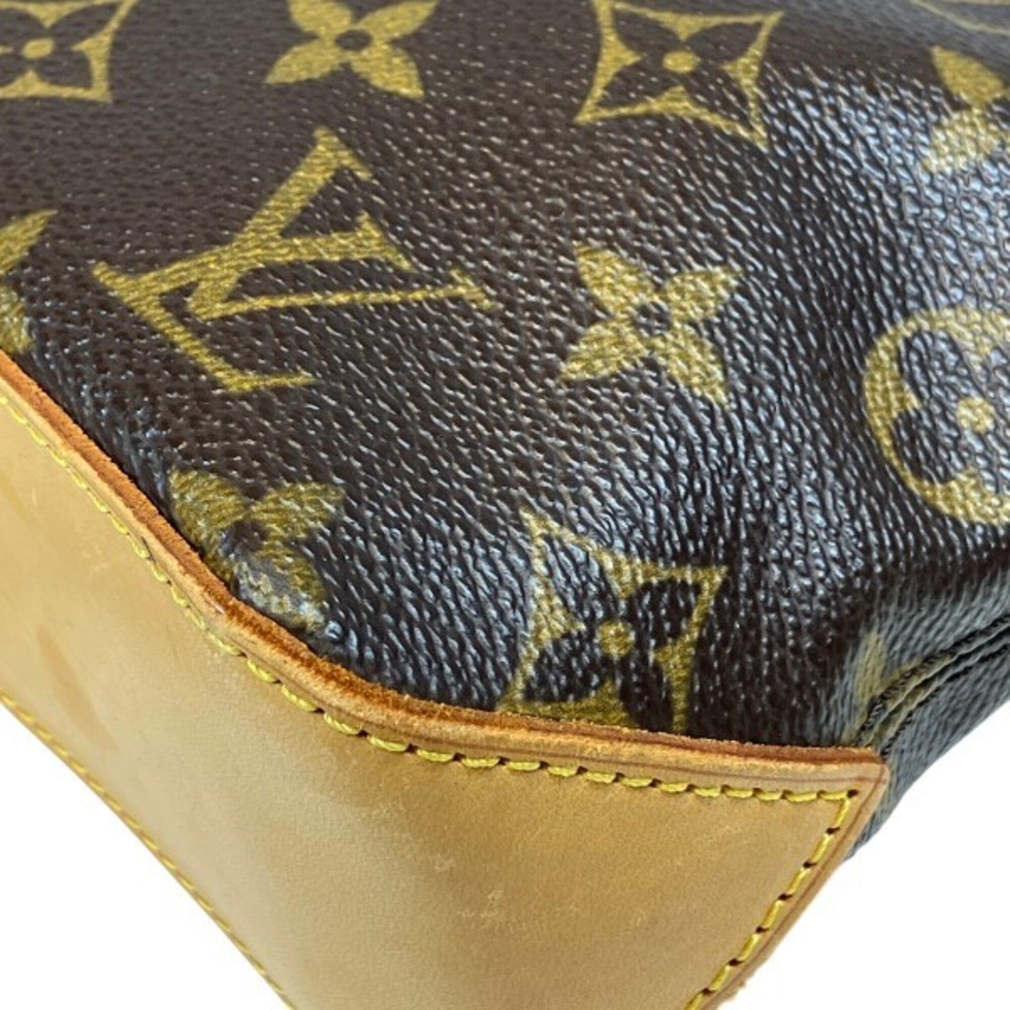 Louis Vuitton Brown Monogram Handbag Shoulder Bag (Pre-Owned)