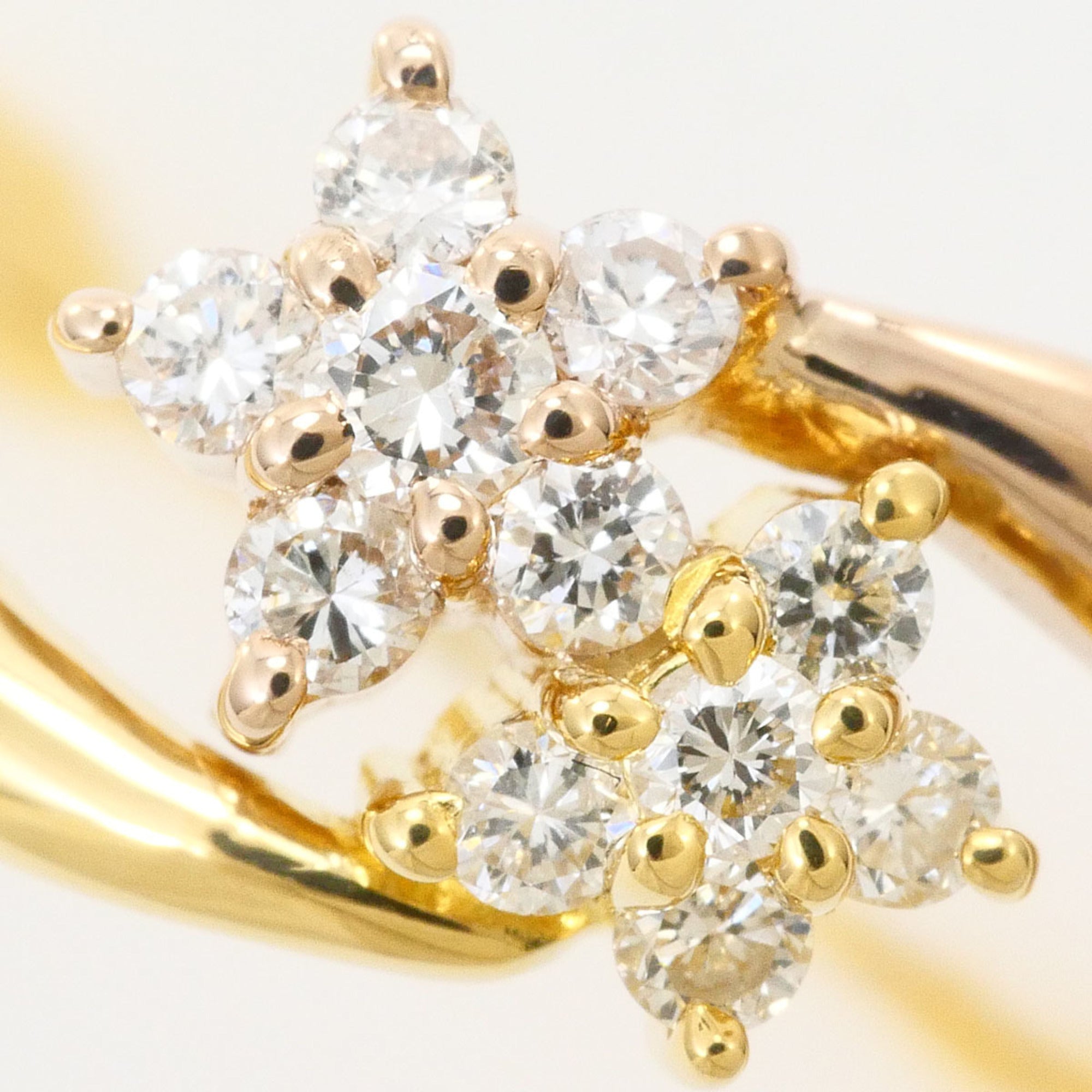 Unbranded Pink Gold Yellow Gold Yellow Gold (18K) Pink Gold (18K) Band Ring (Pre-Owned)