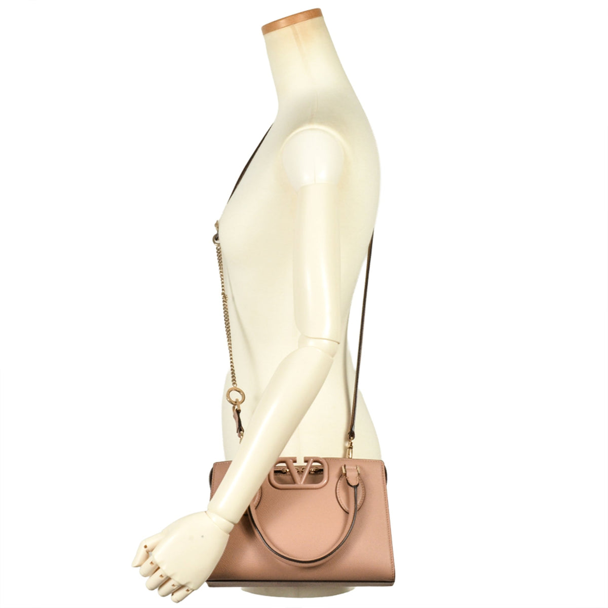 Valentino Pink Leather Handbag (Pre-Owned)